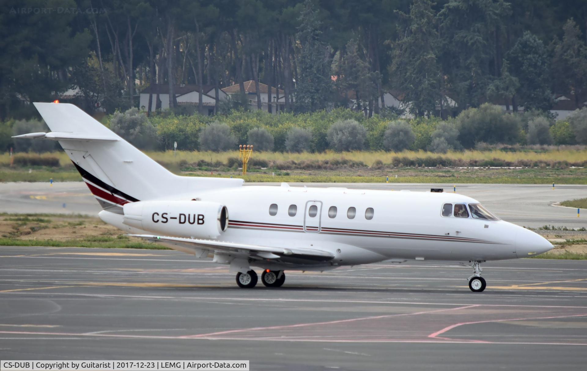CS-DUB, 2008 Raytheon Hawker 750 C/N HB-0005, At Malaga