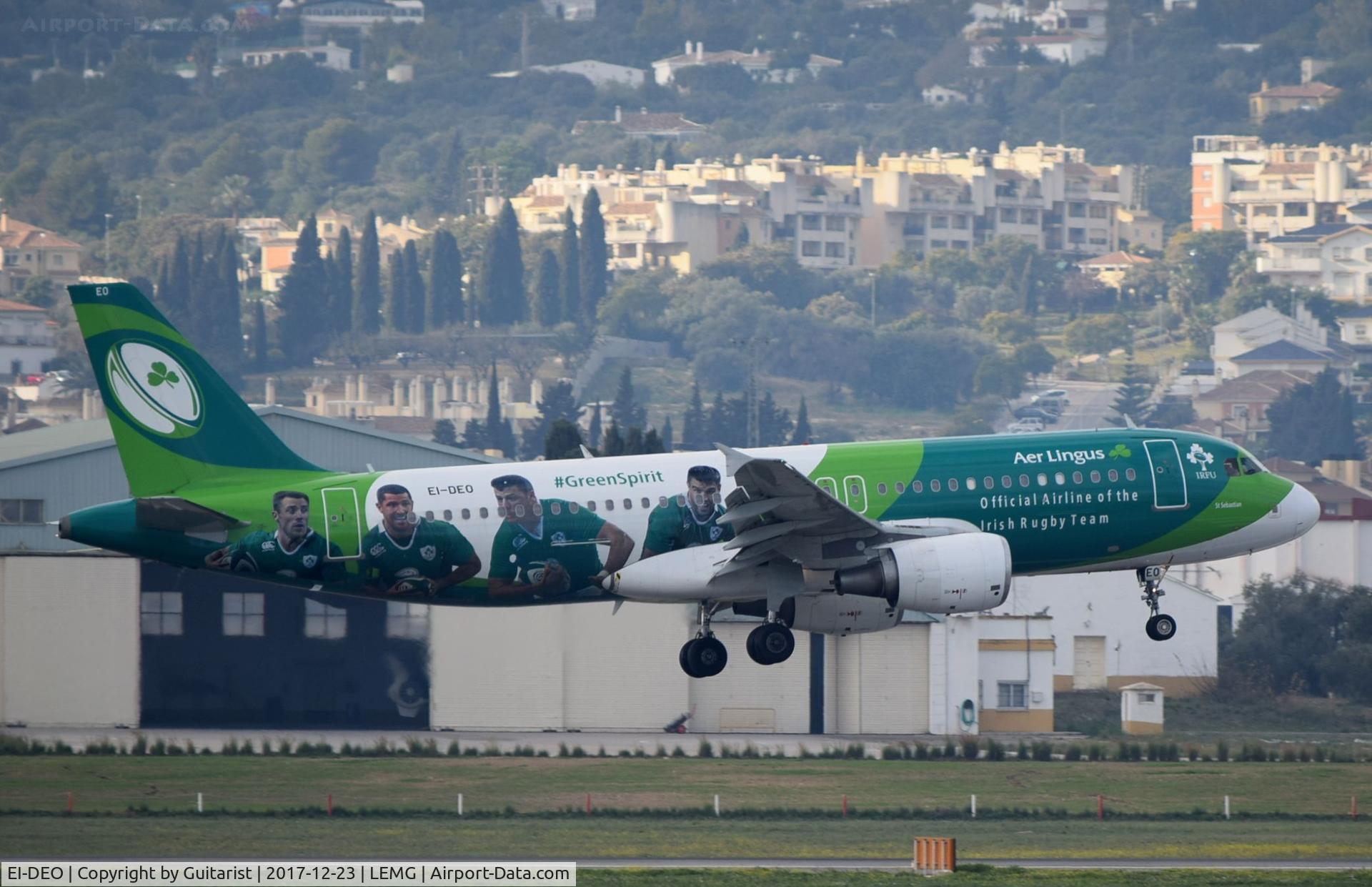 EI-DEO, 2005 Airbus A320-214 C/N 2486, At Malaga