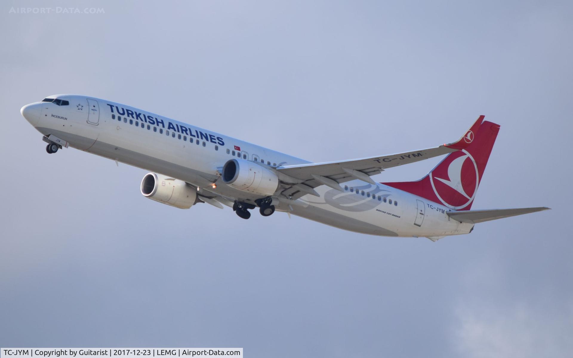 TC-JYM, 2015 Boeing 737-9F2/ER C/N 42011, At Malaga