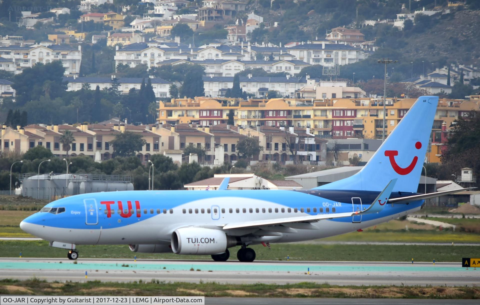 OO-JAR, 2009 Boeing 737-7K5 C/N 35150, At Malaga