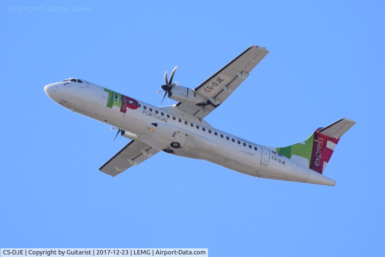 CS-DJE, 2015 ATR 72-600 (72-212A) C/N 1236, At Malaga