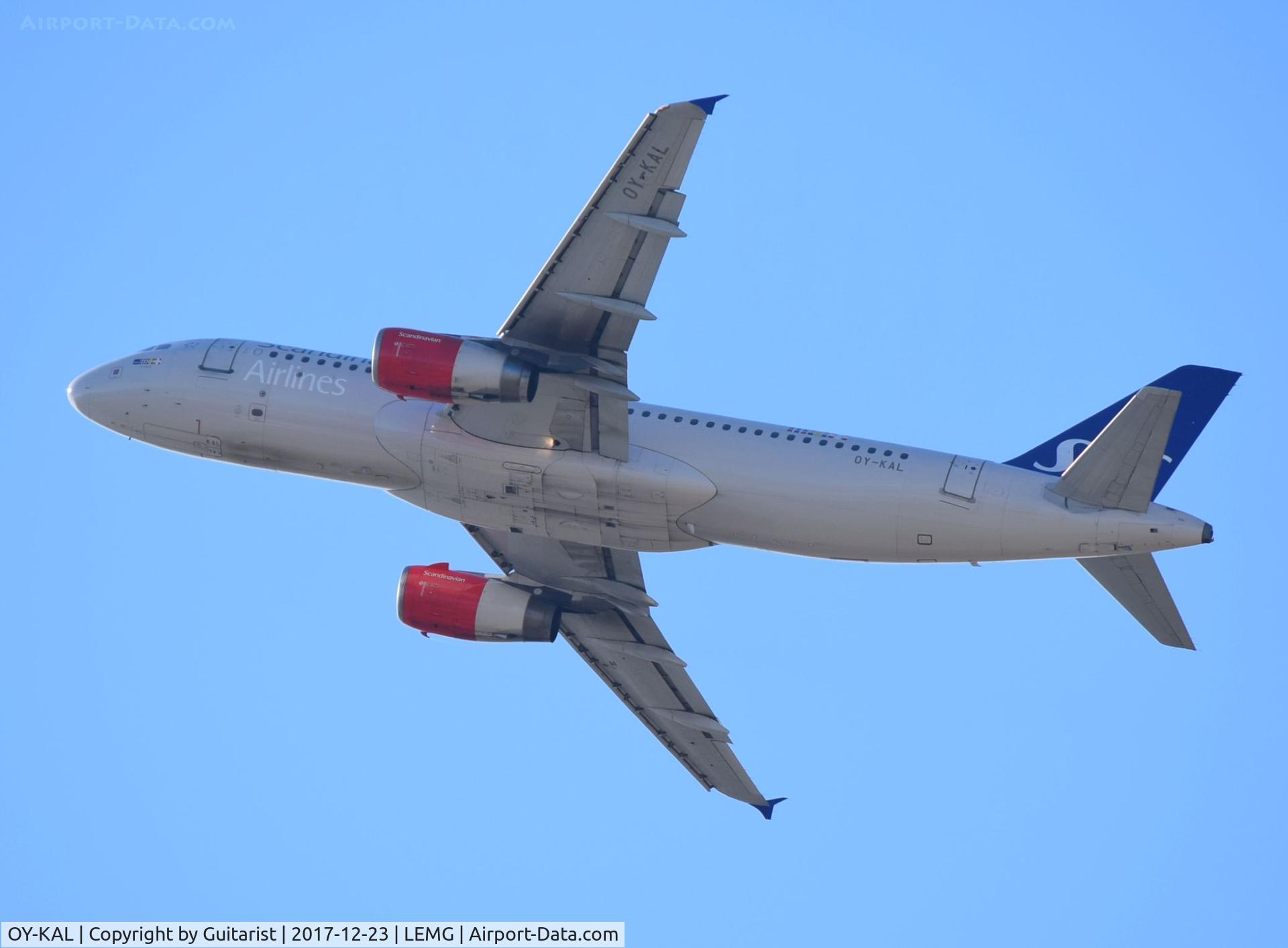 OY-KAL, 2006 Airbus A320-232 C/N 2883, At Malaga