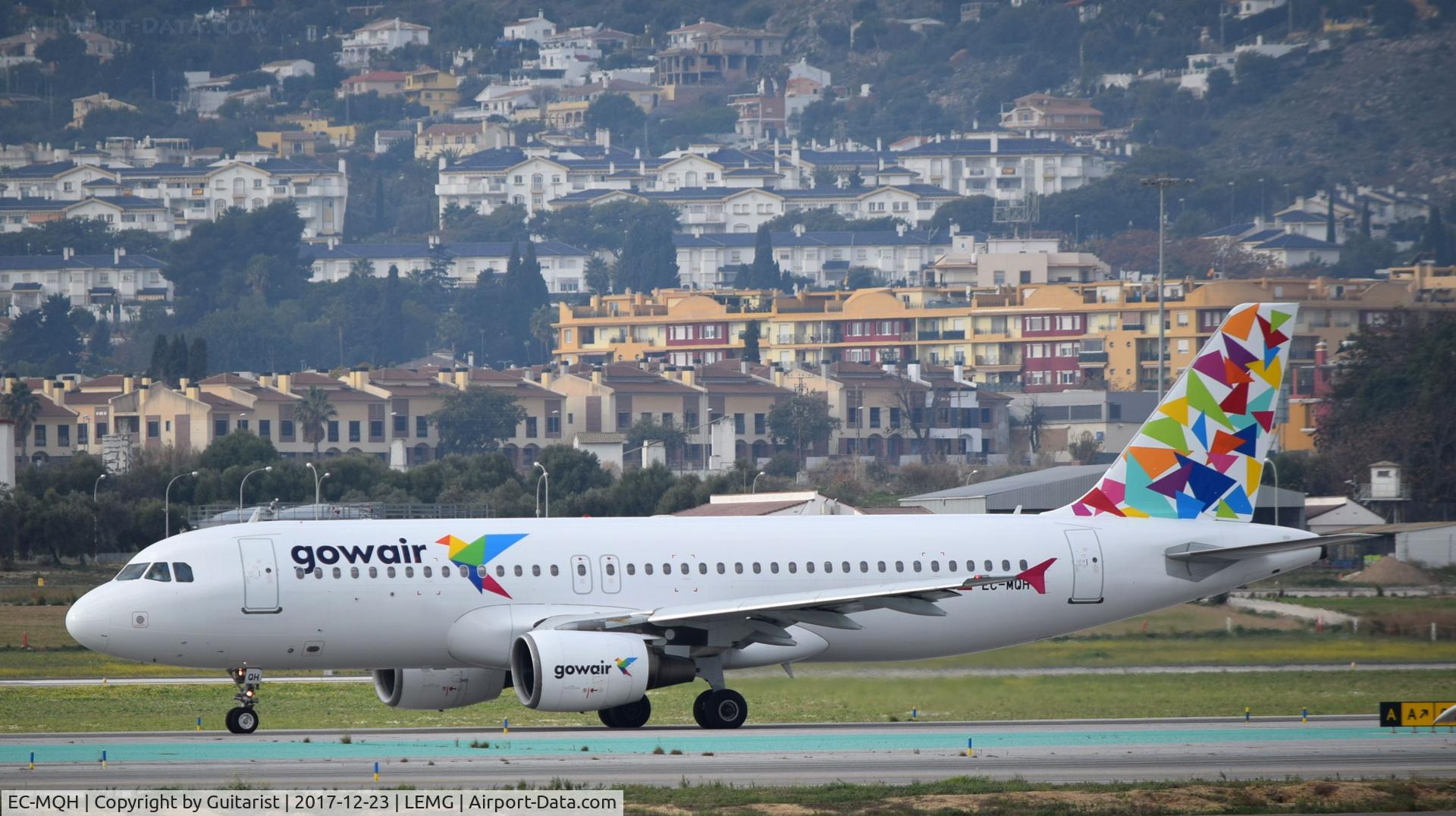 EC-MQH, 2000 Airbus A320-214 C/N 1296, At Malaga