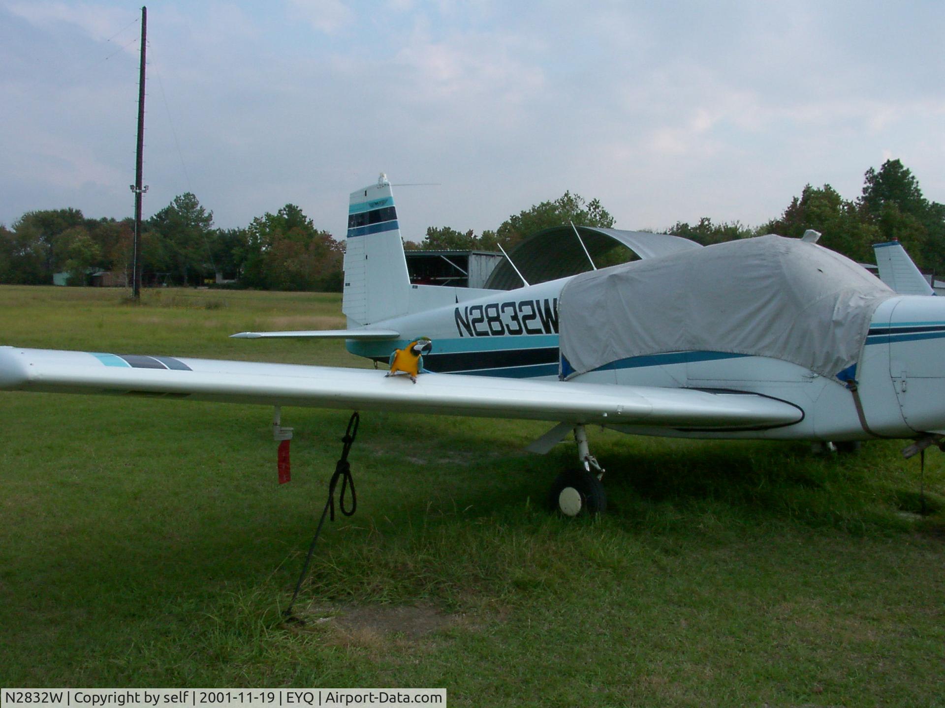 N2832W, 1969 SIAI-Marchetti S-205-22R C/N 4-189, When N2832W arrived