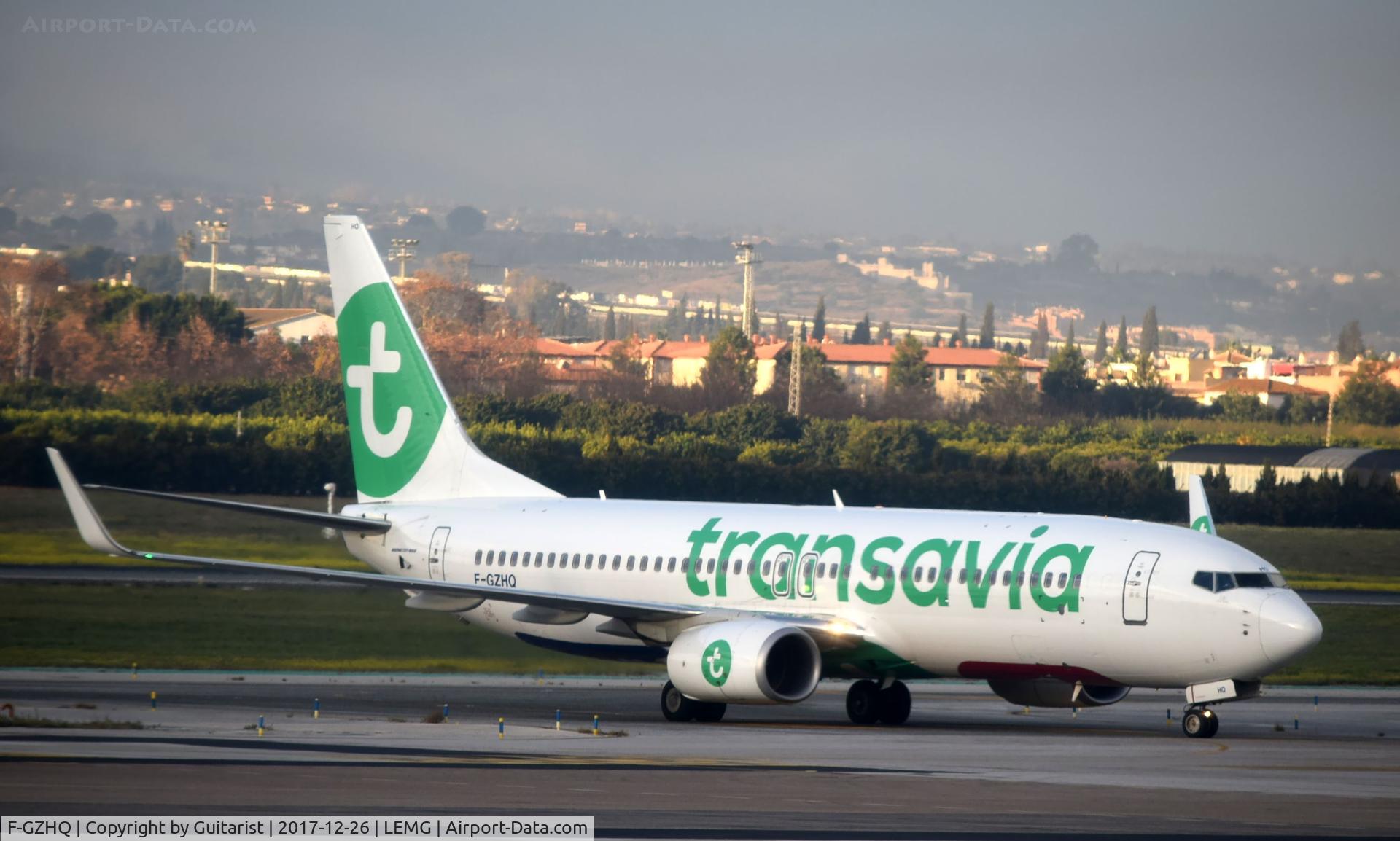 F-GZHQ, 2015 Boeing 737-8K2 C/N 44567, At Malaga
