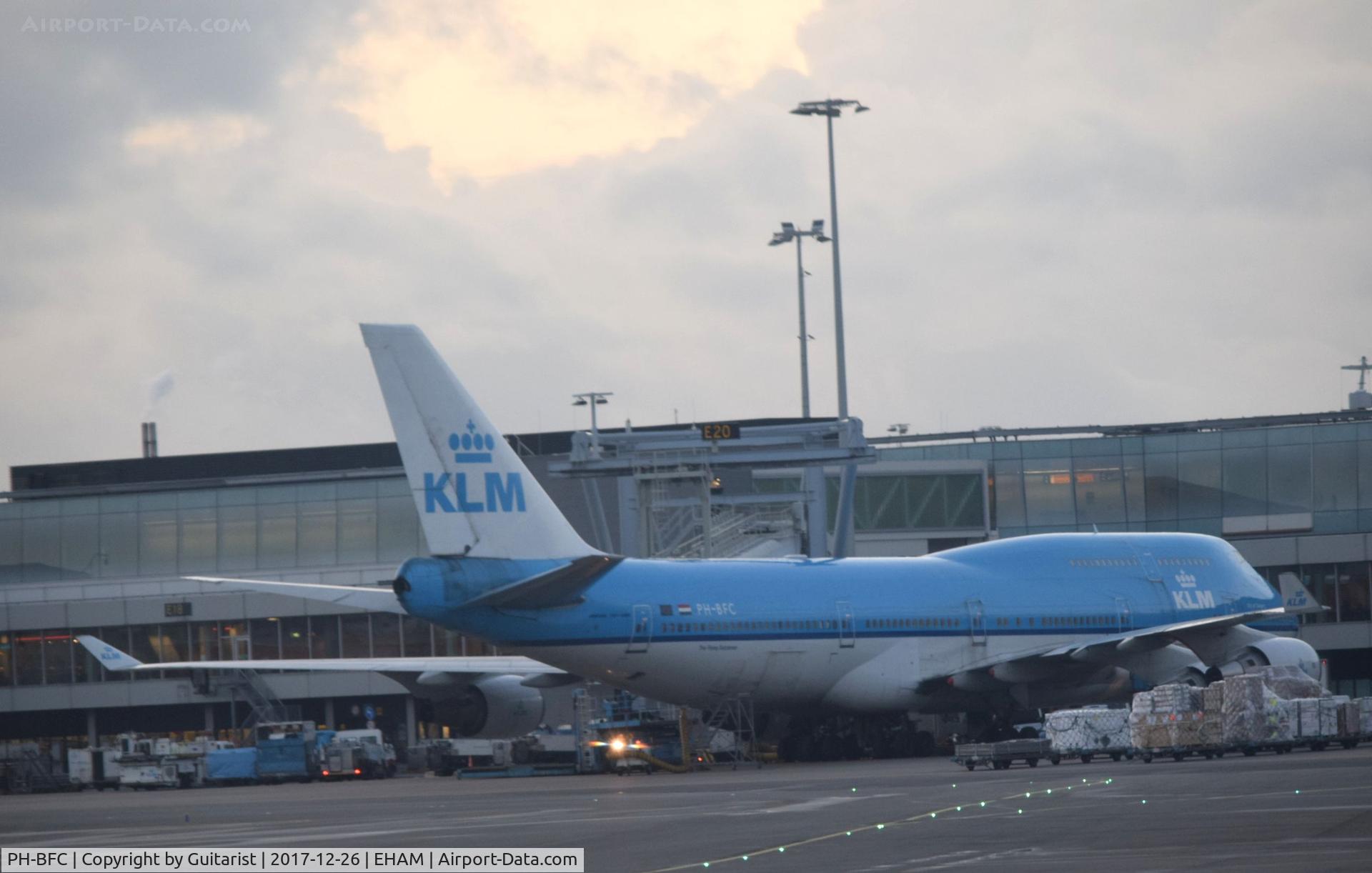 PH-BFC, 1989 Boeing 747-406BC C/N 23982, At Amsterdam