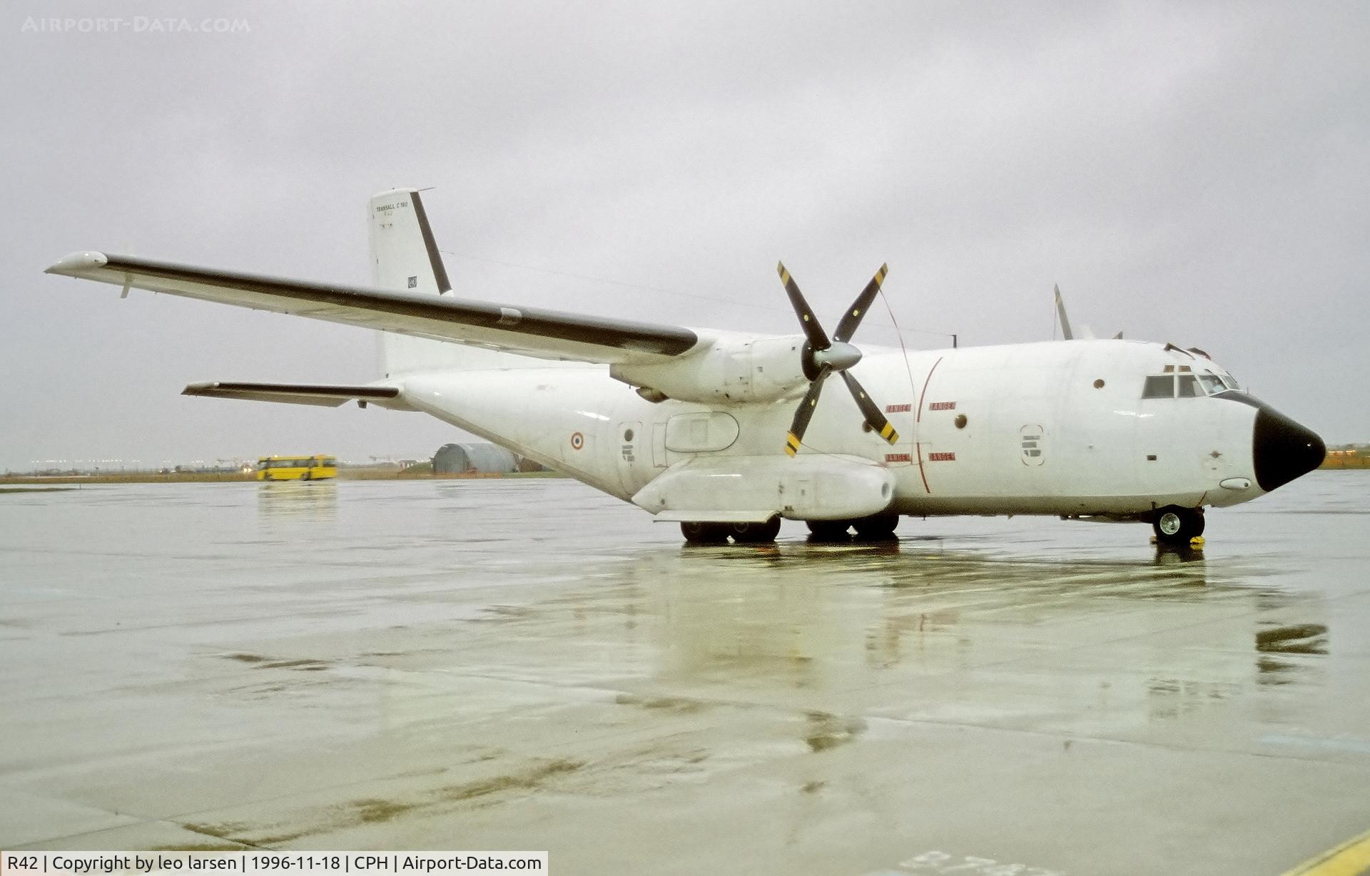 R42, Transall C-160R C/N 42, Copenhagen 18.11.1996
