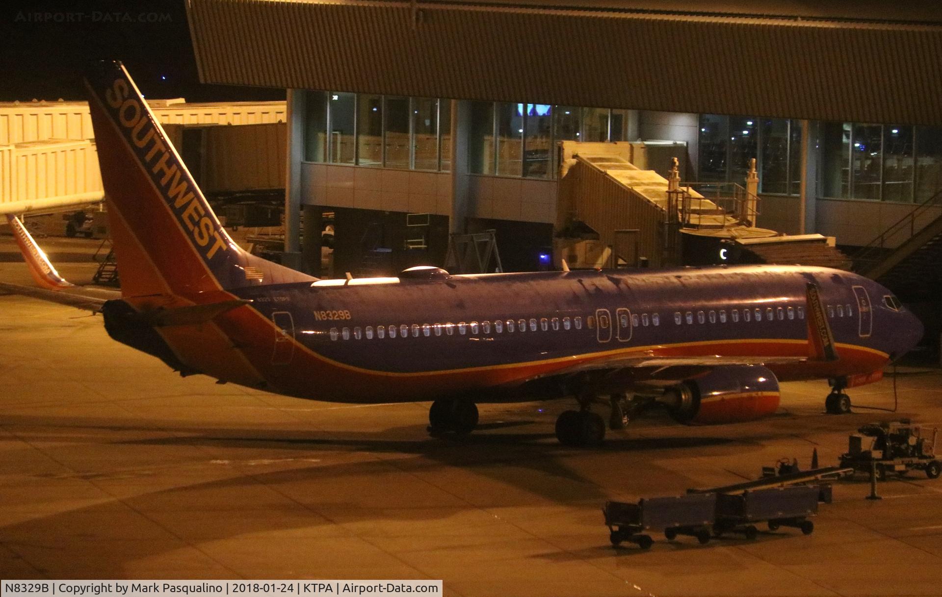N8329B, 2012 Boeing 737-8H4 C/N 37006, Boeing 737-800