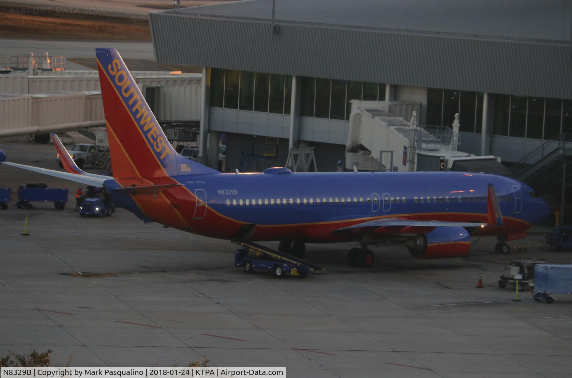 N8329B, 2012 Boeing 737-8H4 C/N 37006, Boeing 737-800
