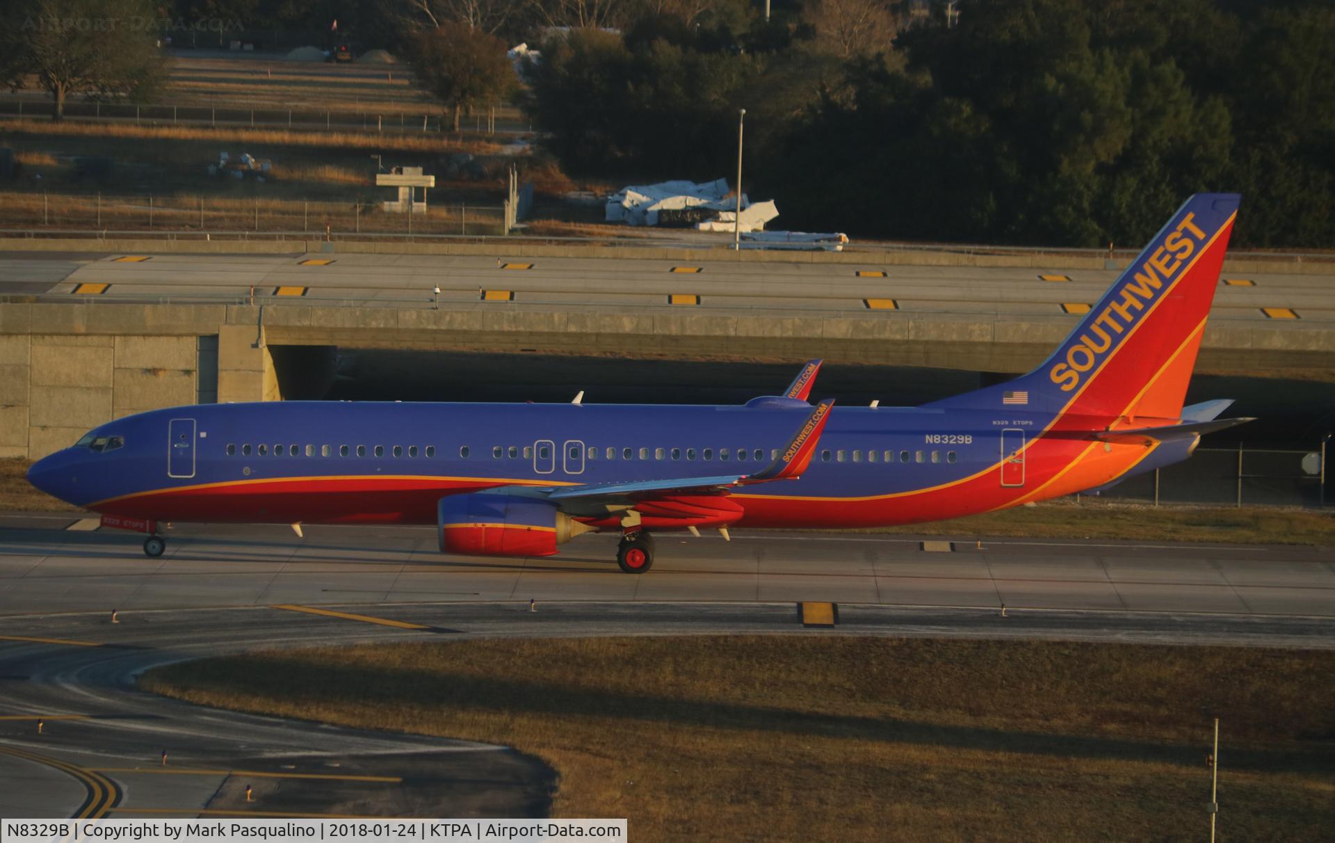 N8329B, 2012 Boeing 737-8H4 C/N 37006, Boeing 737-800
