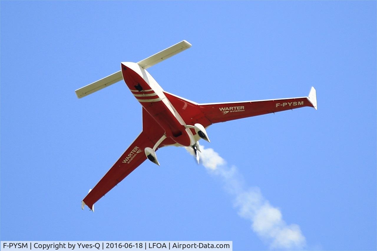 F-PYSM, Rutan VariEze C/N 2048, Rutan VariEze, On display, Avord Air Base 702 (LFOA) Open day 2016