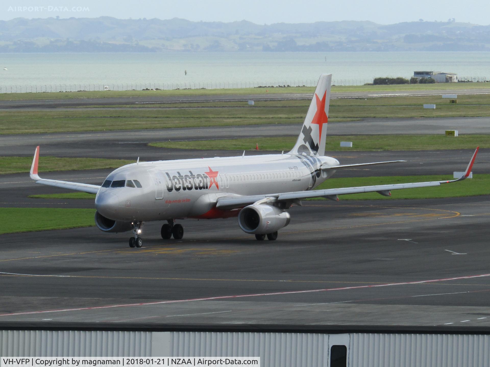 VH-VFP, 2013 Airbus A320-232 C/N 5775, at AKL