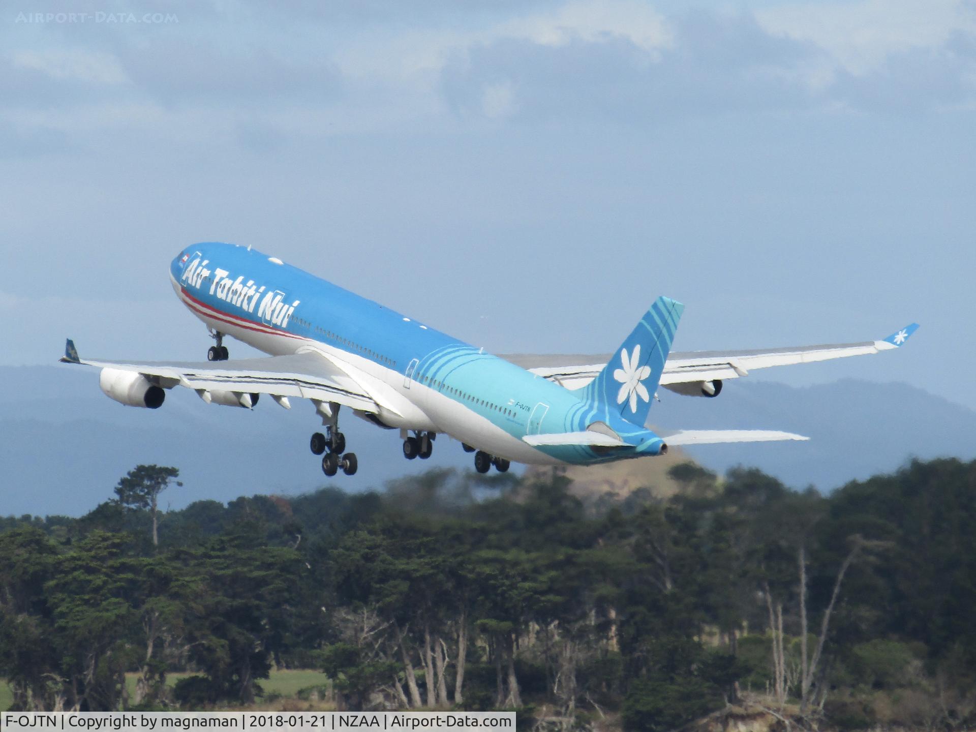 F-OJTN, 2001 Airbus A340-313 C/N 395, bye bye bluey