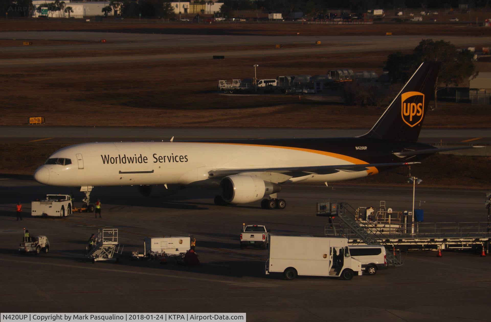 N420UP, 1990 Boeing 757-24APF C/N 23907, Boeing 757-200F