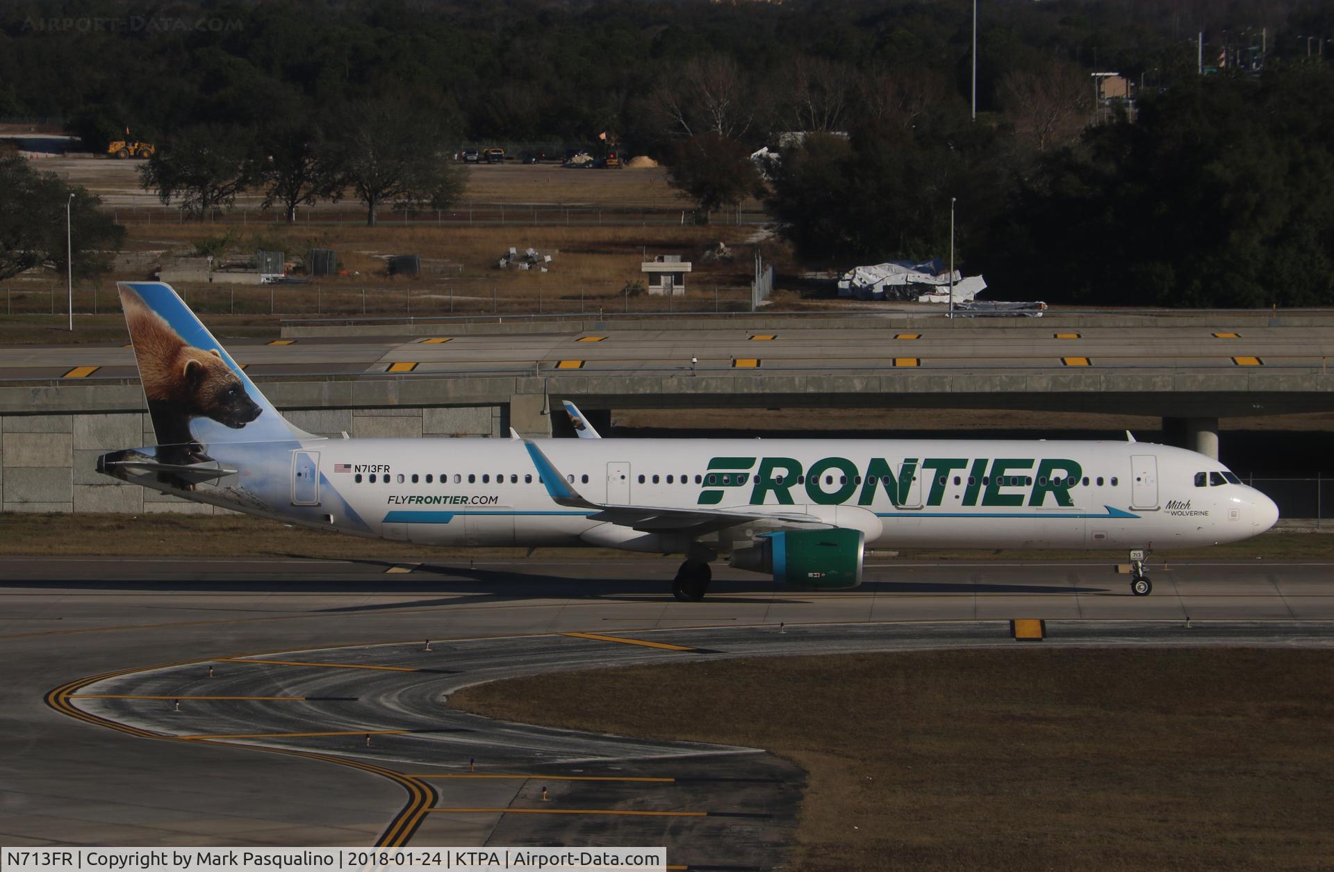 N713FR, 2016 Airbus A321-211 C/N 7286, Airbus A321
