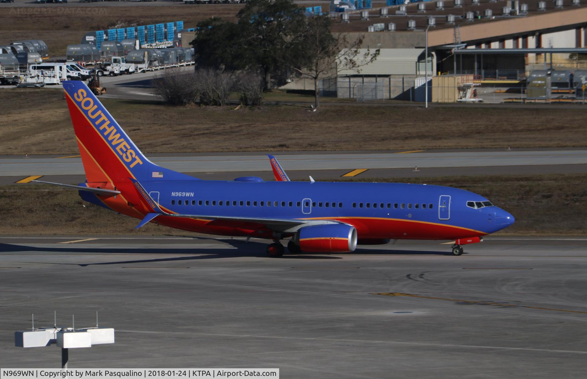 N969WN, 2011 Boeing 737-7H4 C/N 41777, Boeing 737-700
