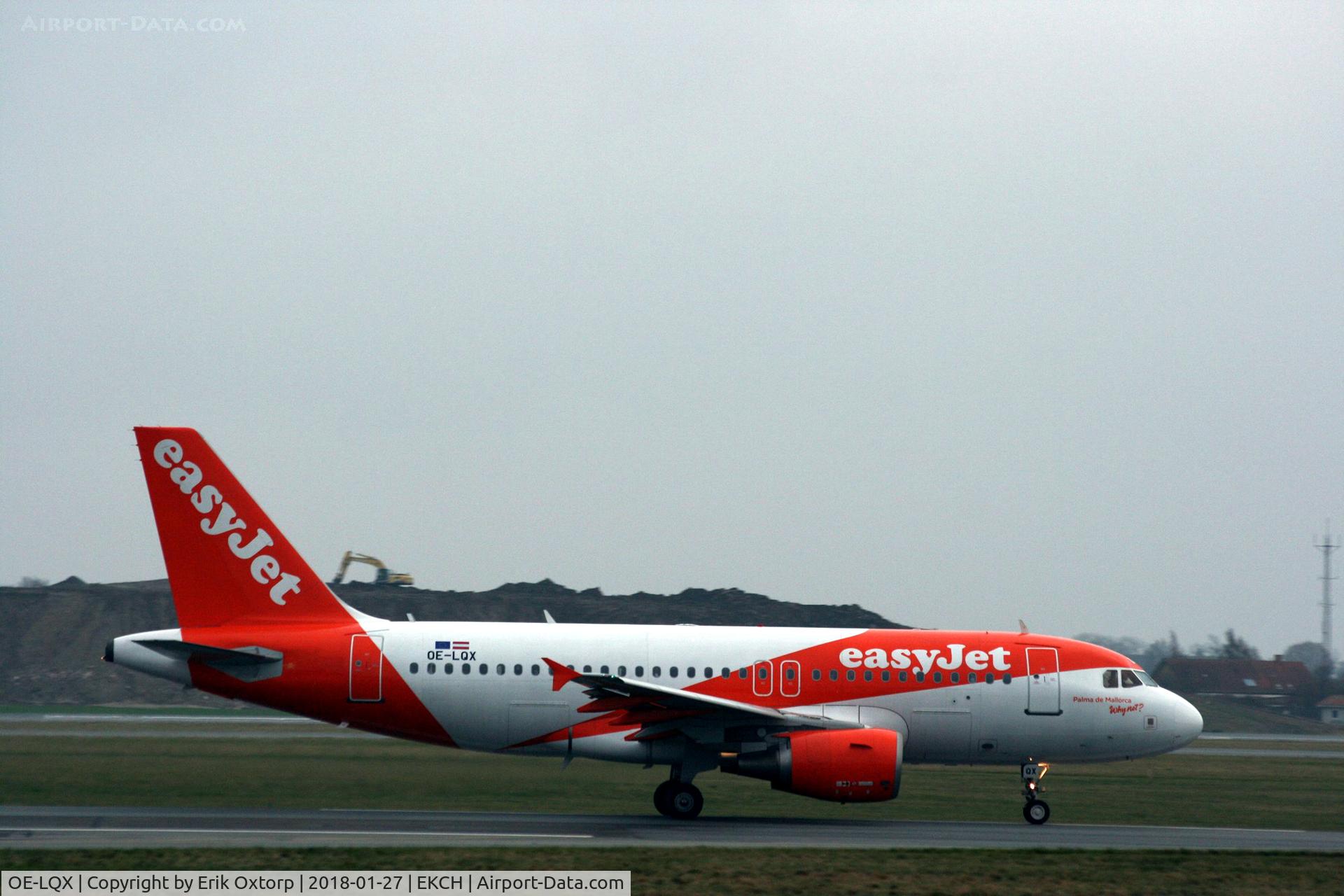 OE-LQX, 2008 Airbus A319-111 C/N 3634, OE-LQX taking off rw 22R