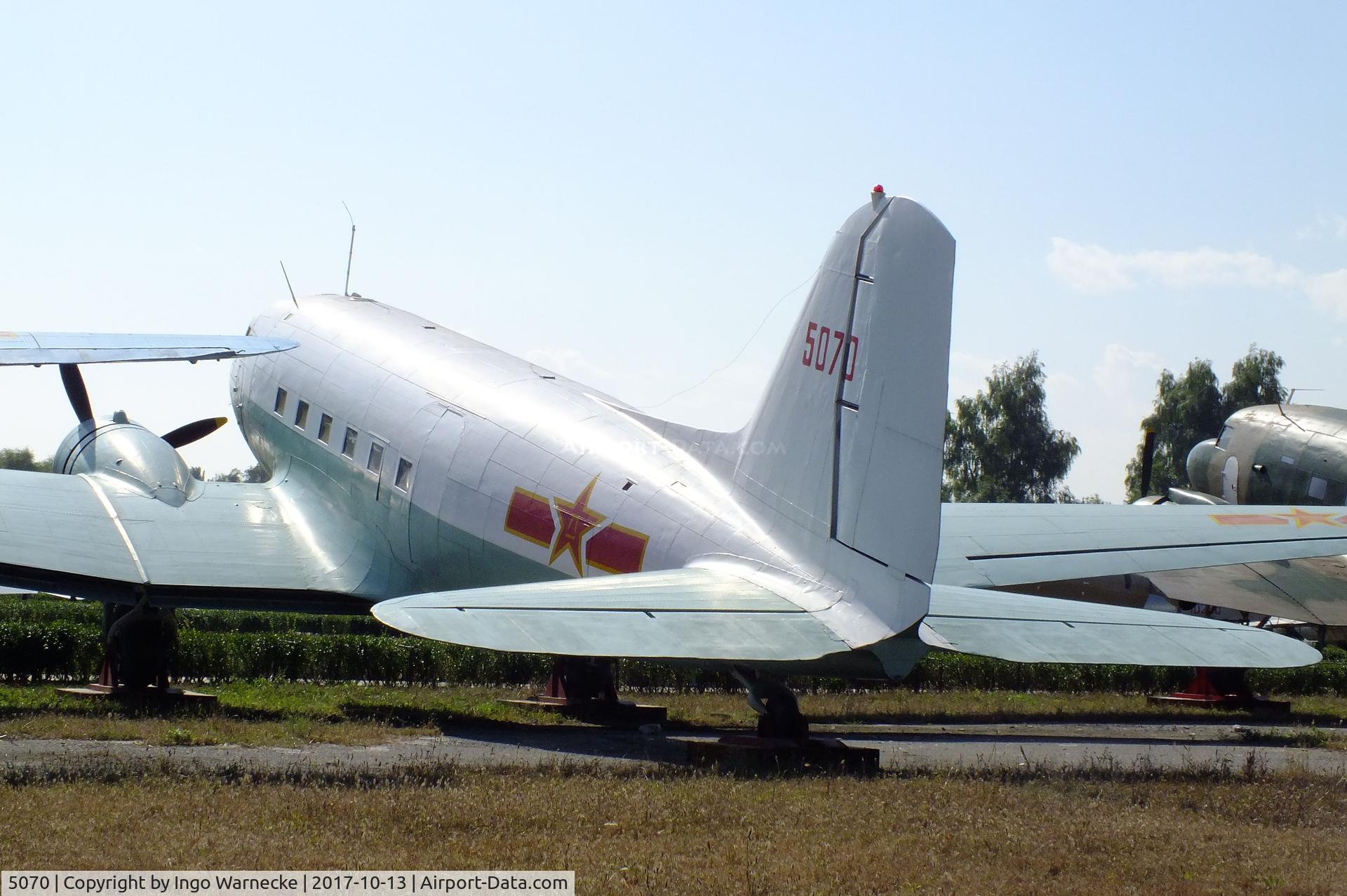 5070, Lisunov Li-2T Cab C/N 18440106, Lisunov Li-2T CAB at the China Aviation Museum Datangshan