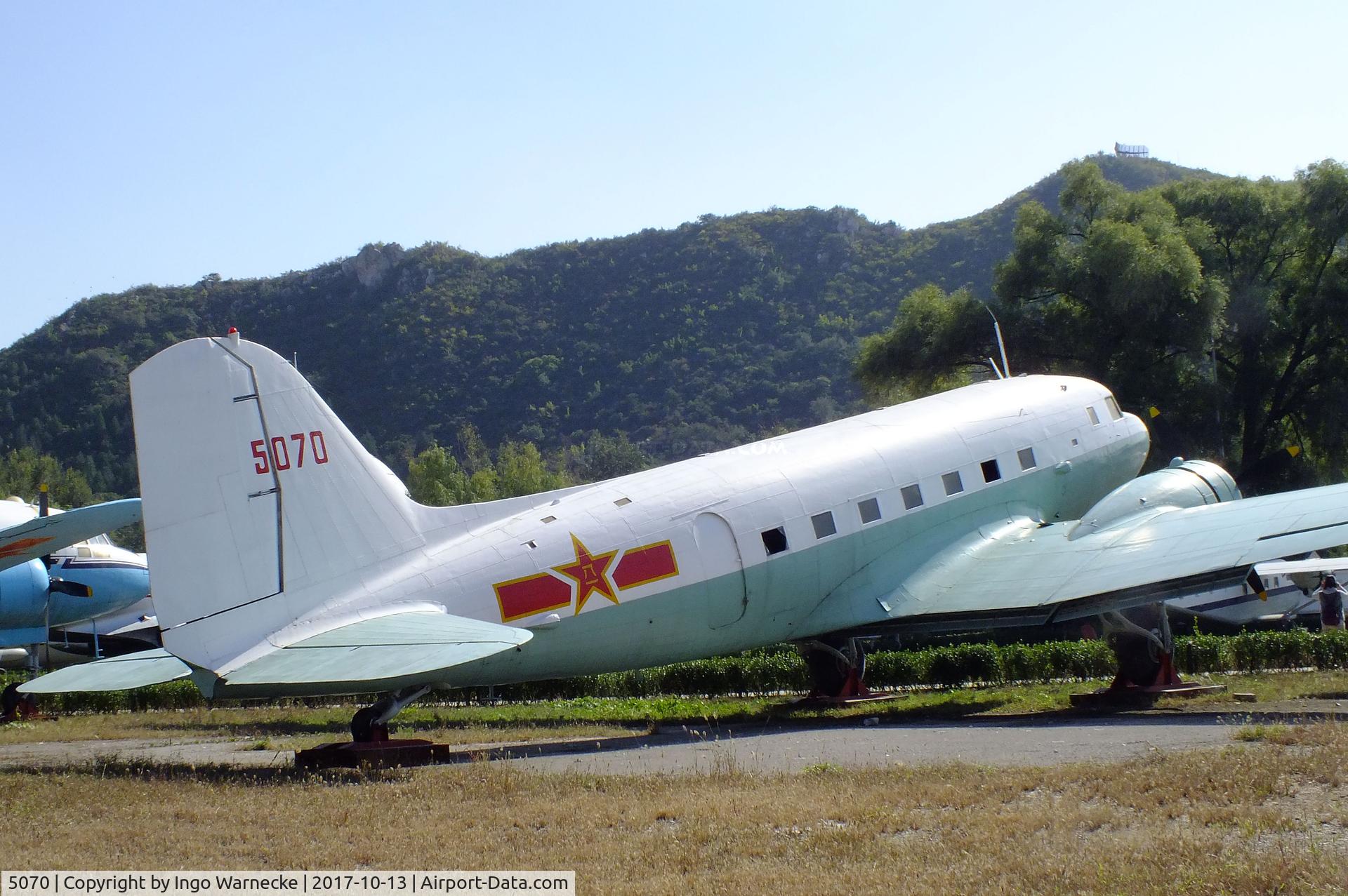 5070, Lisunov Li-2T Cab C/N 18440106, Lisunov Li-2T CAB at the China Aviation Museum Datangshan