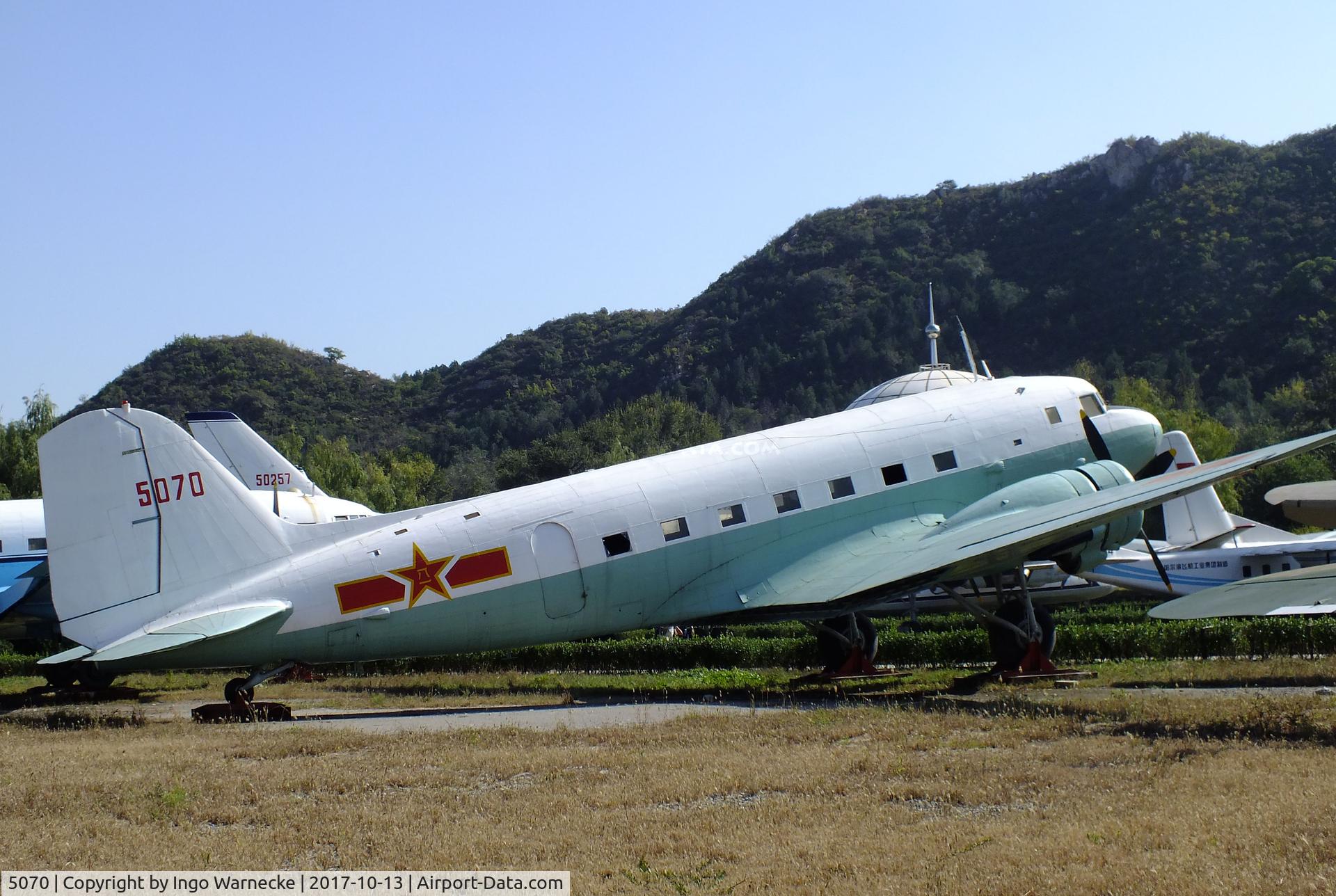 5070, Lisunov Li-2T Cab C/N 18440106, Lisunov Li-2T CAB at the China Aviation Museum Datangshan