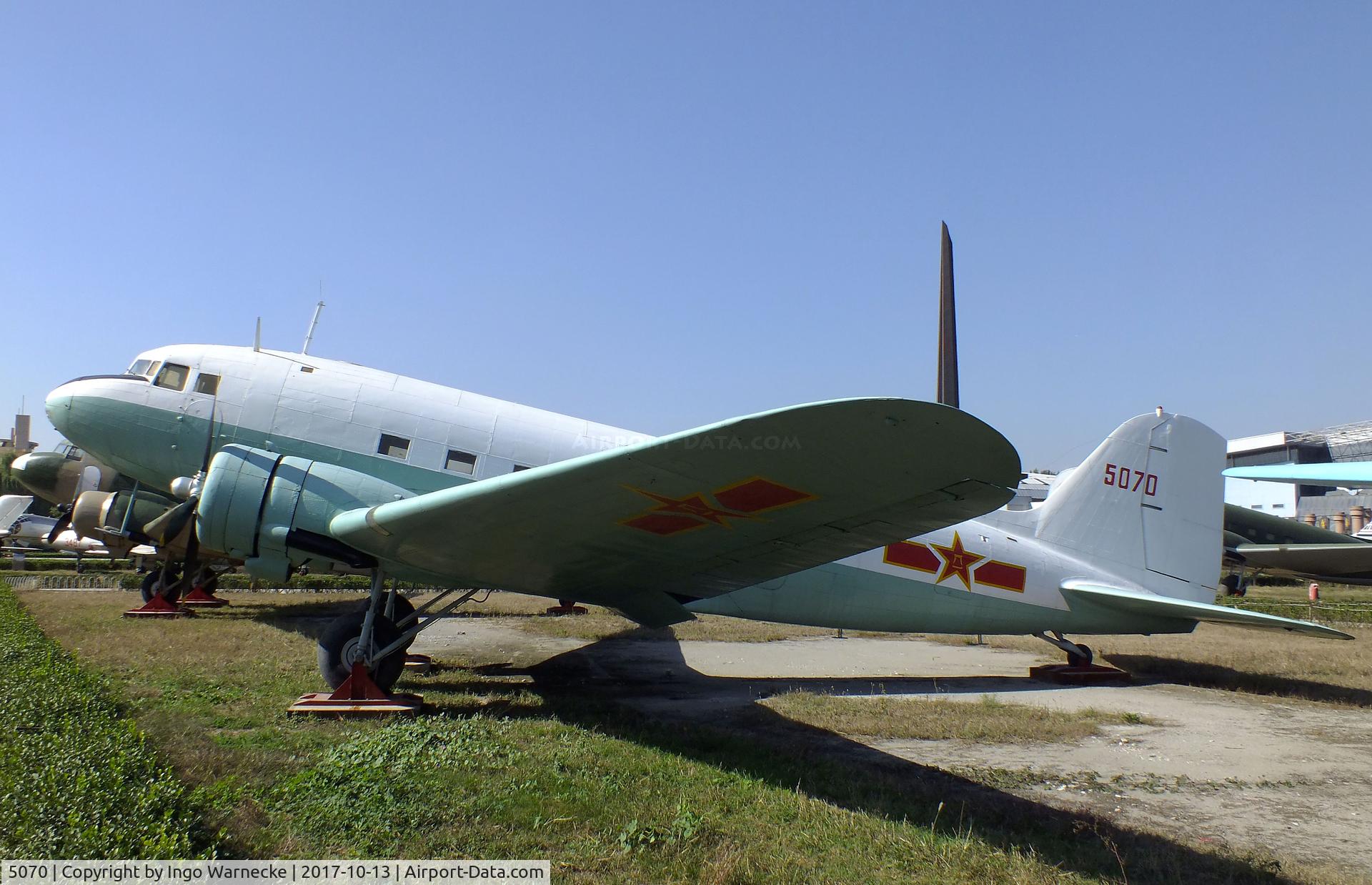 5070, Lisunov Li-2T Cab C/N 18440106, Lisunov Li-2T CAB at the China Aviation Museum Datangshan