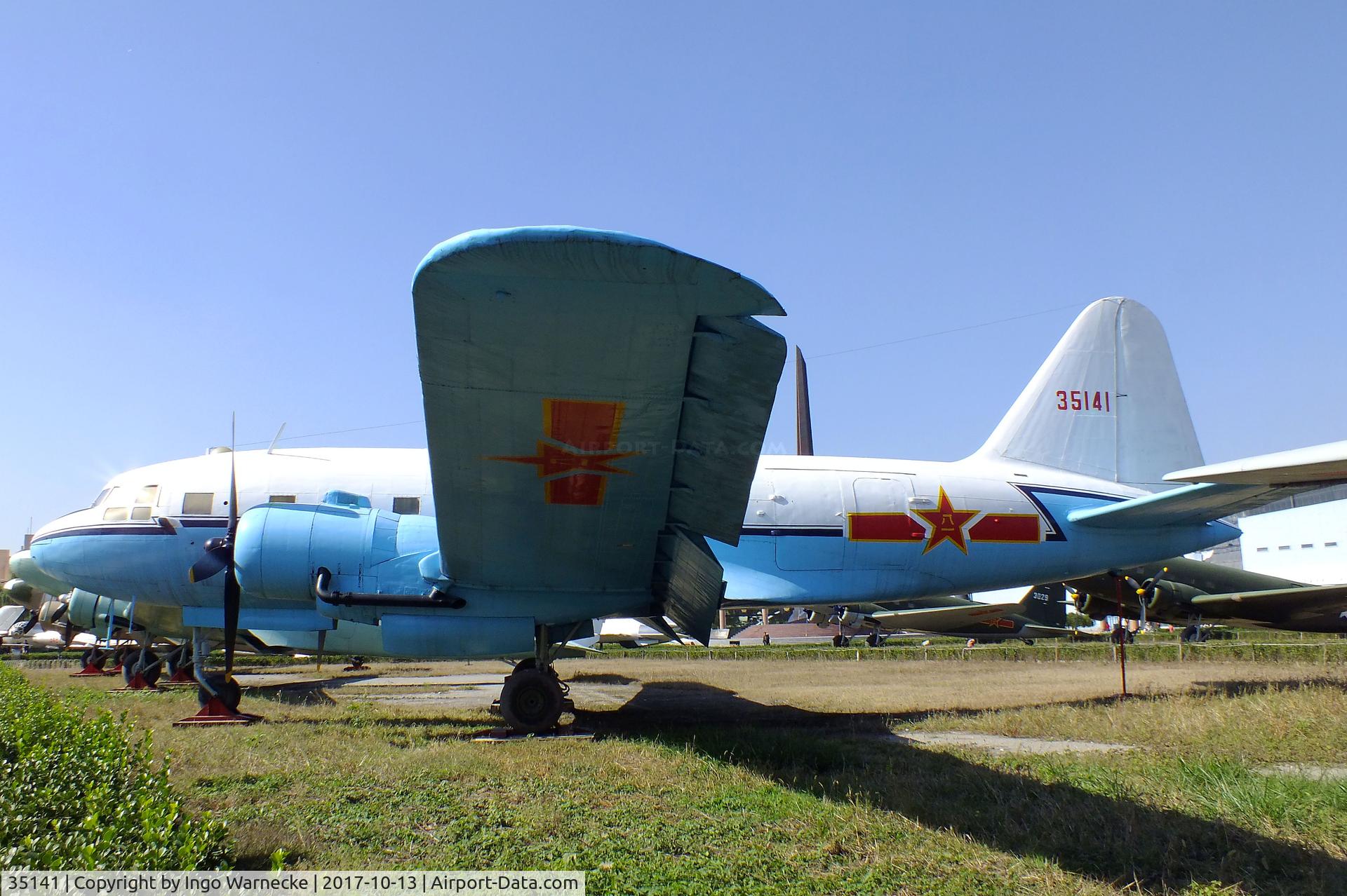 35141, Ilyushin Il-14T C/N 275, Ilyushin Il-12T COACH at the China Aviation Museum Datangshan