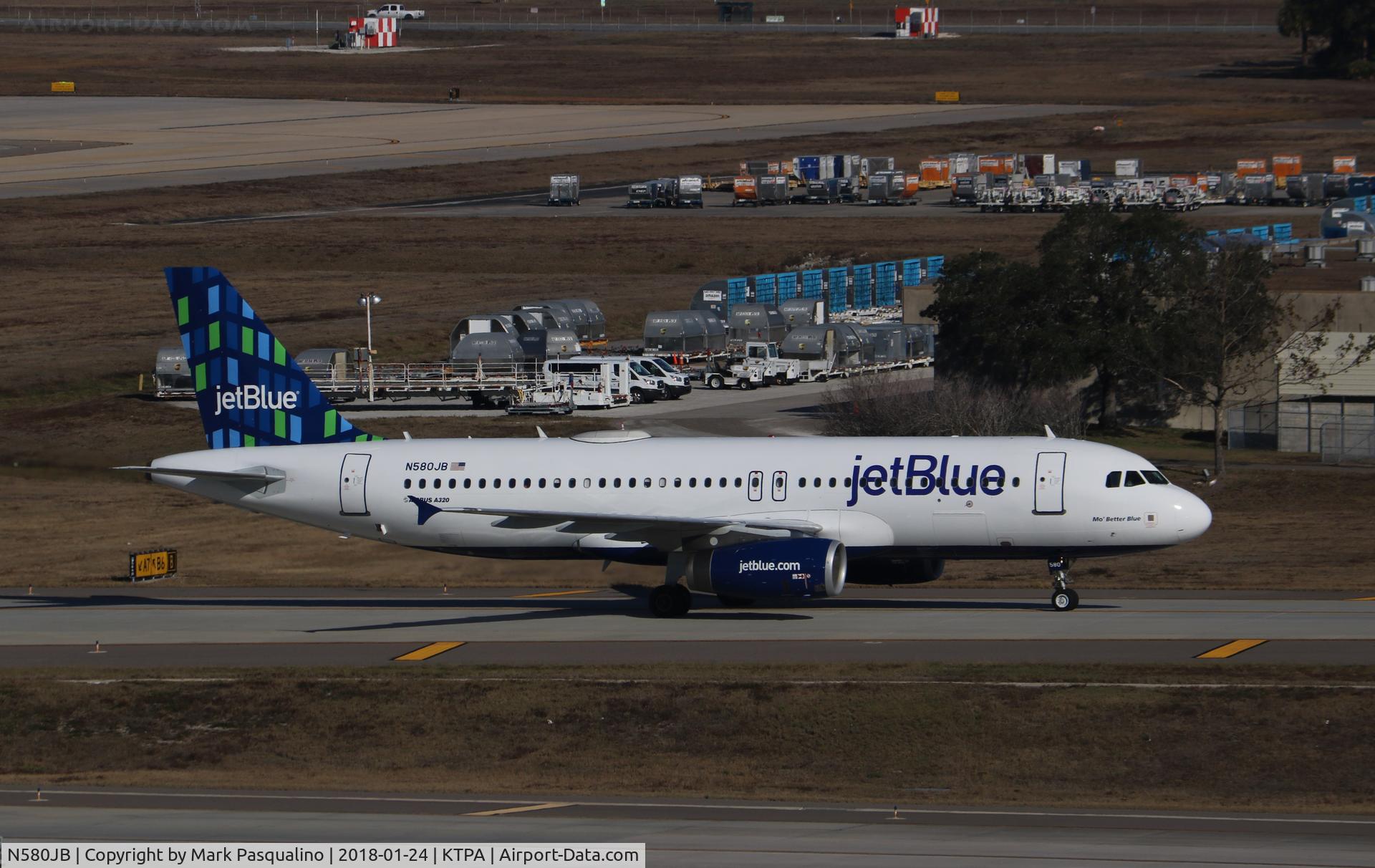 N580JB, 2003 Airbus A320-232 C/N 2136, Airbus A320