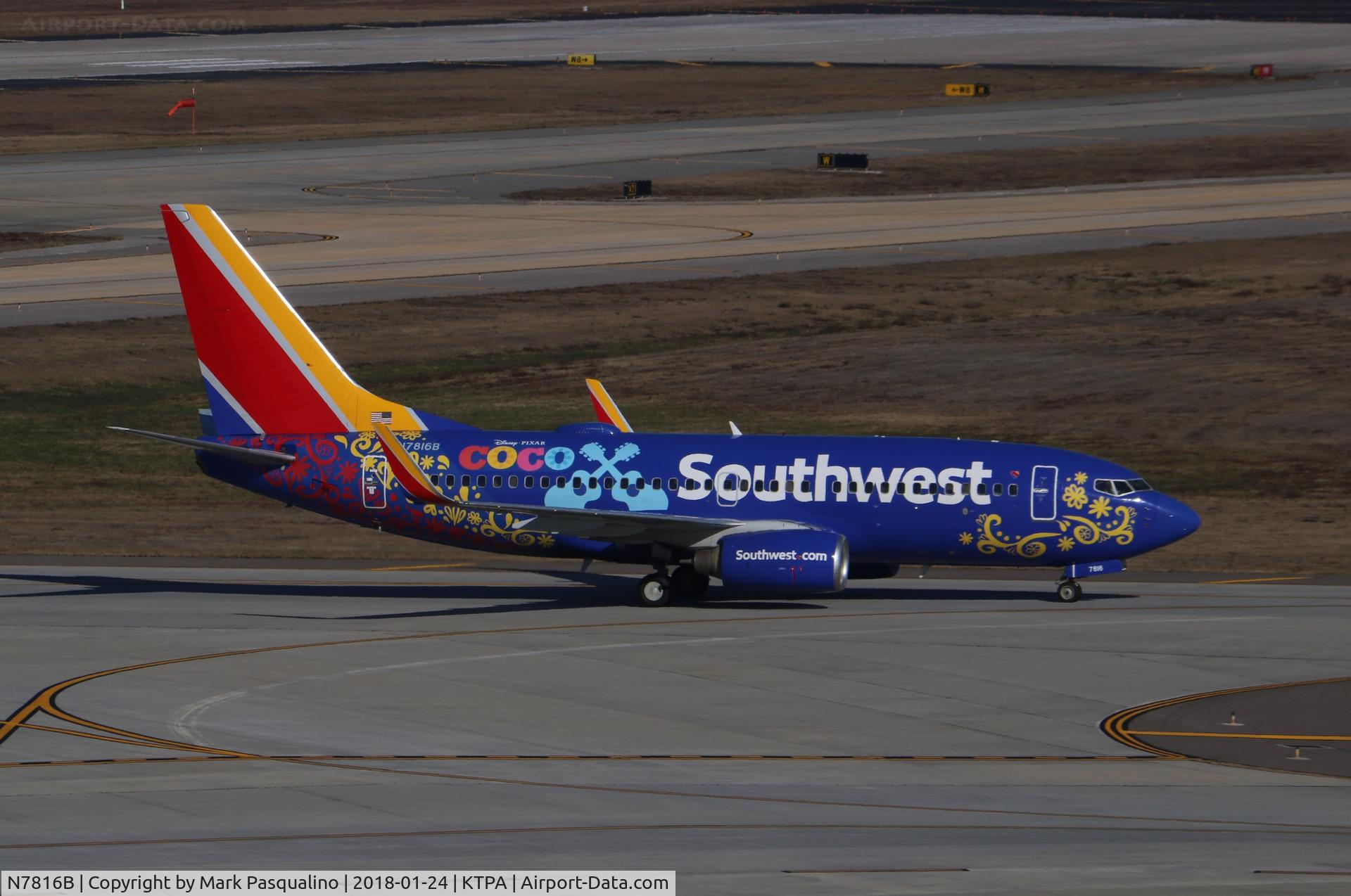 N7816B, 1999 Boeing 737-7L9 C/N 28009, Boeing 737-700
