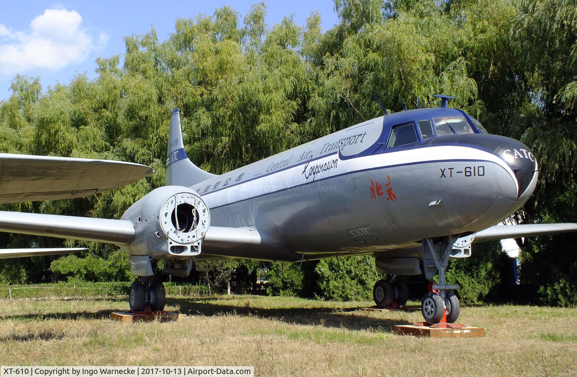 XT-610, Convair 240-14 C/N 131, Convair 240-14 (minus engines/props) at the China Aviation Museum Datangshan