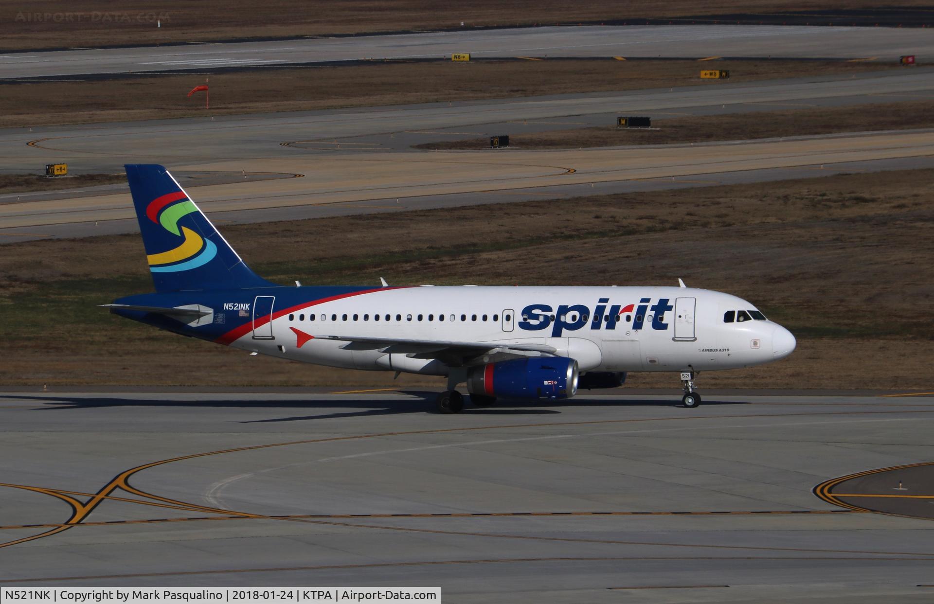 N521NK, 2006 Airbus A319-132 C/N 2797, Arbus A319
