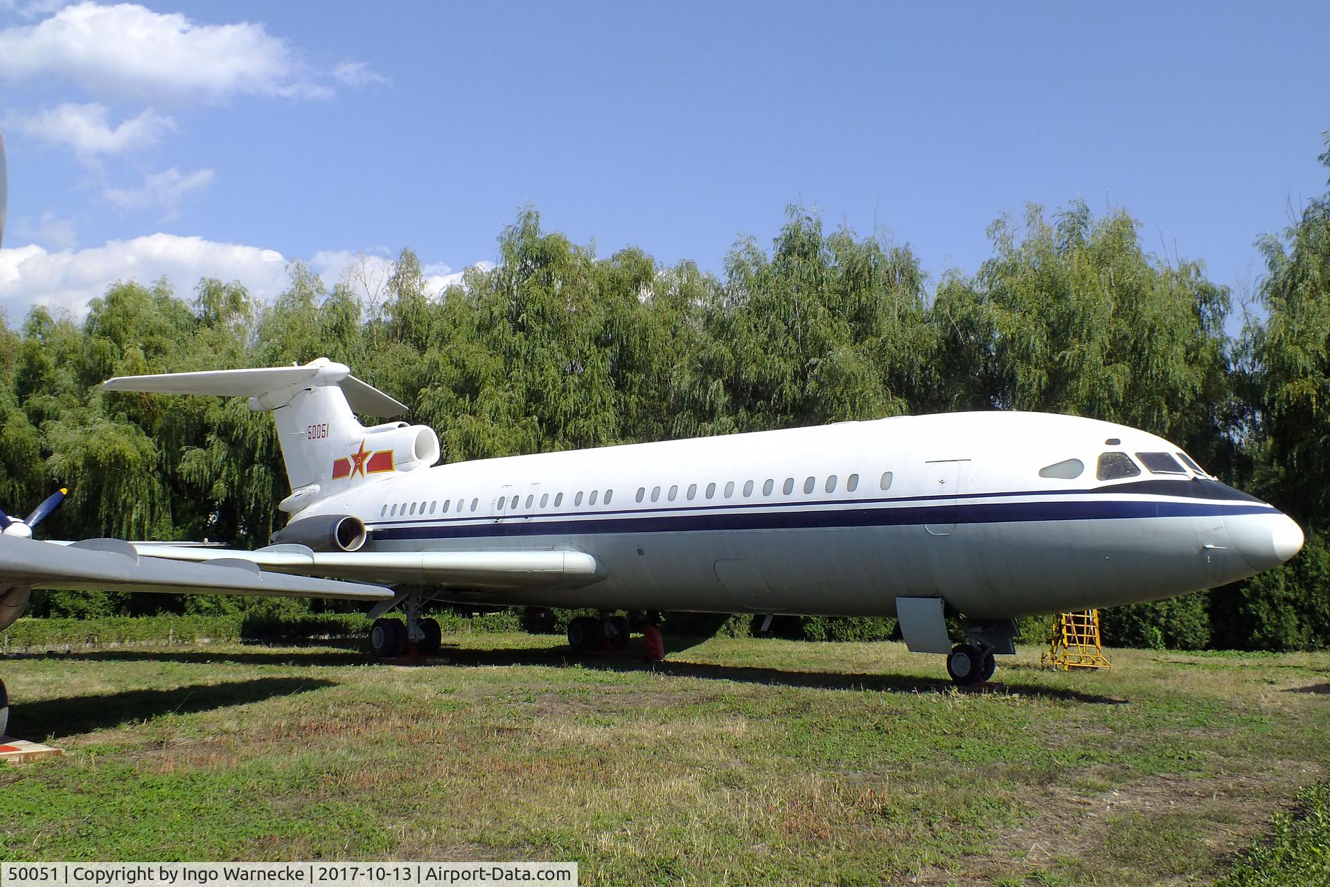 50051, 1965 Hawker Siddeley HS-121 Trident 1E-103 C/N 2130, Hawker Siddeley HS.121 Trident 1E-103 at the China Aviation Museum Datangshan