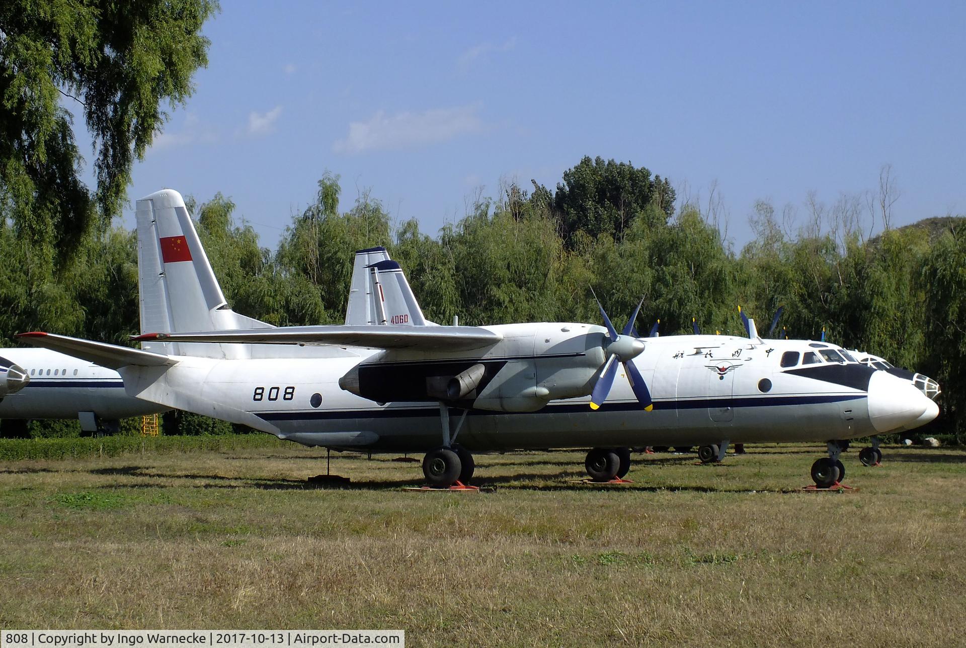 808, Antonov An-26 C/N 10309, Antonov An-26 CURL at the China Aviation Museum Datangshan