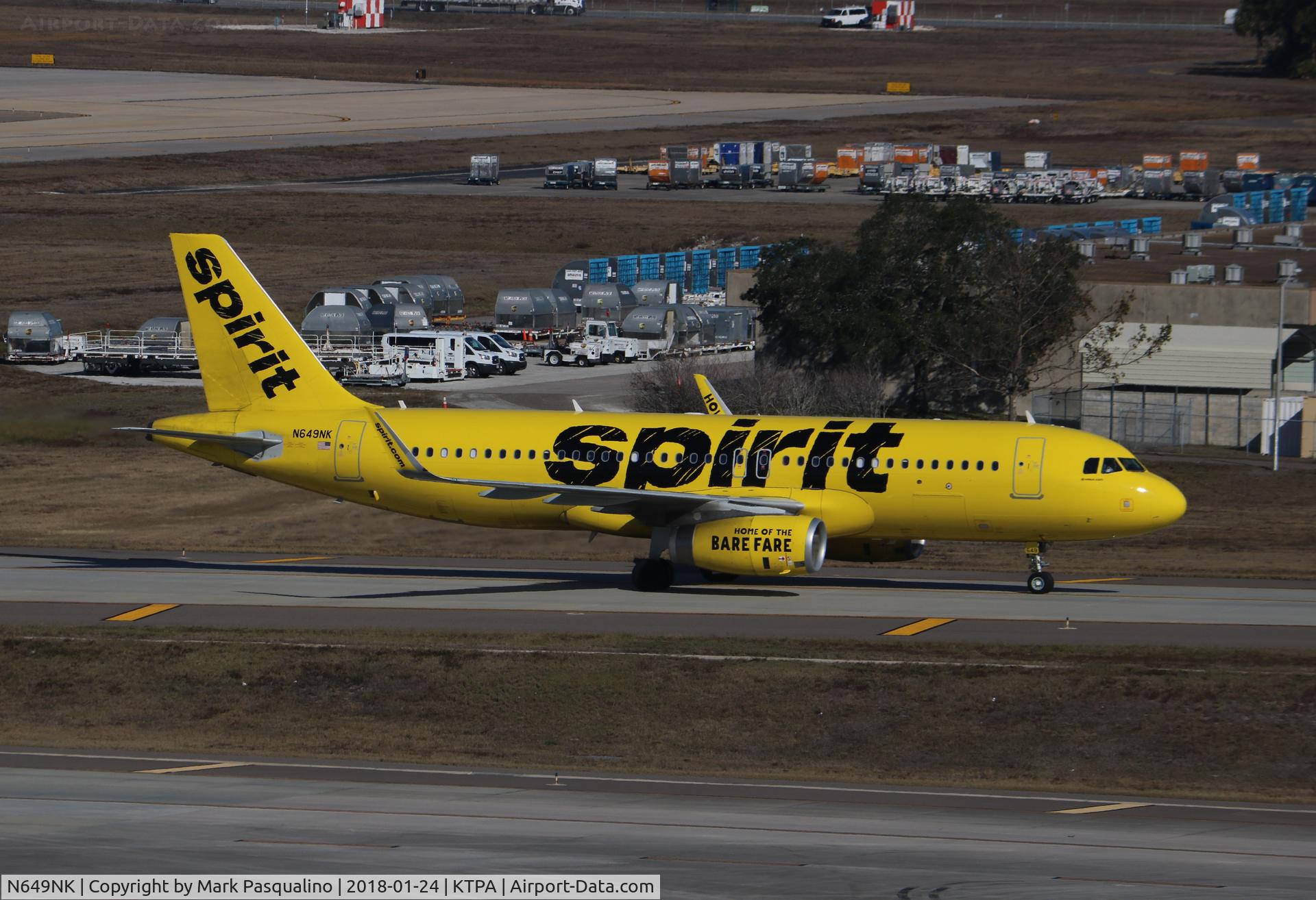 N649NK, 2017 Airbus A320-232 C/N 7679, Airbus A320