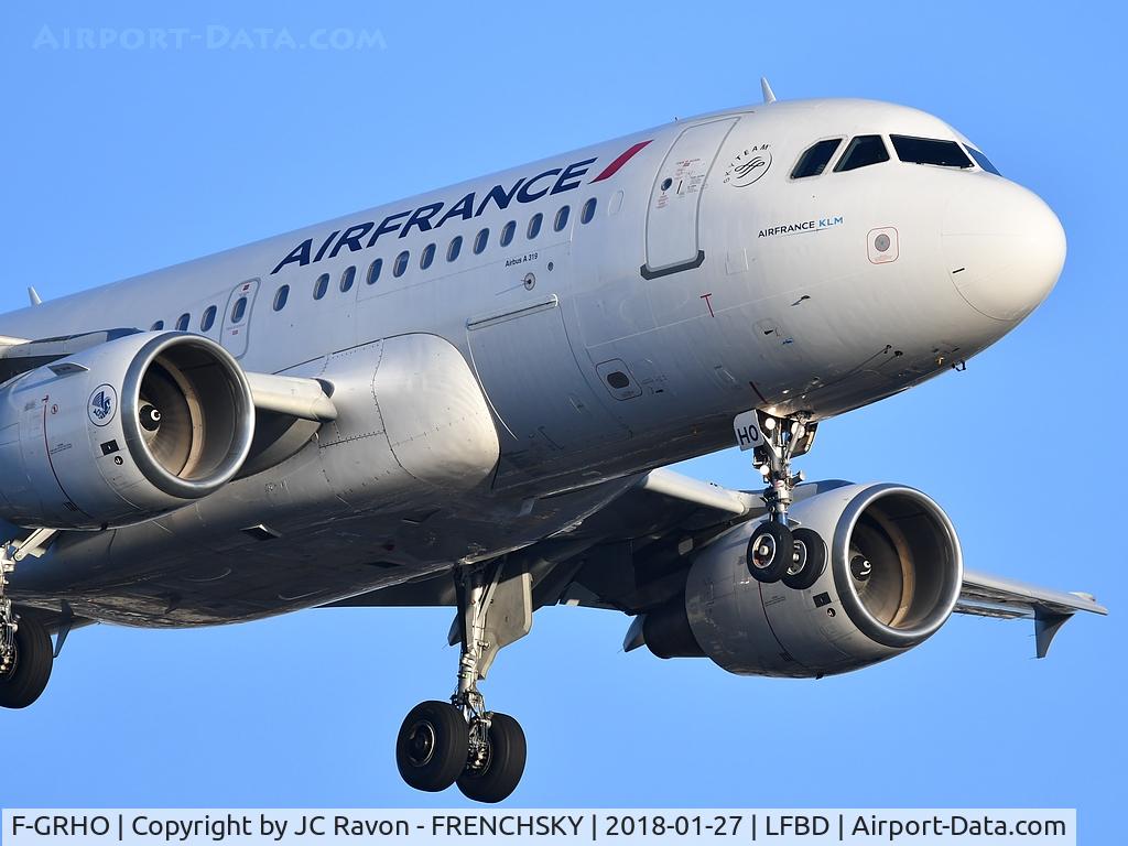 F-GRHO, 2000 Airbus A319-111 C/N 1271, AF7634