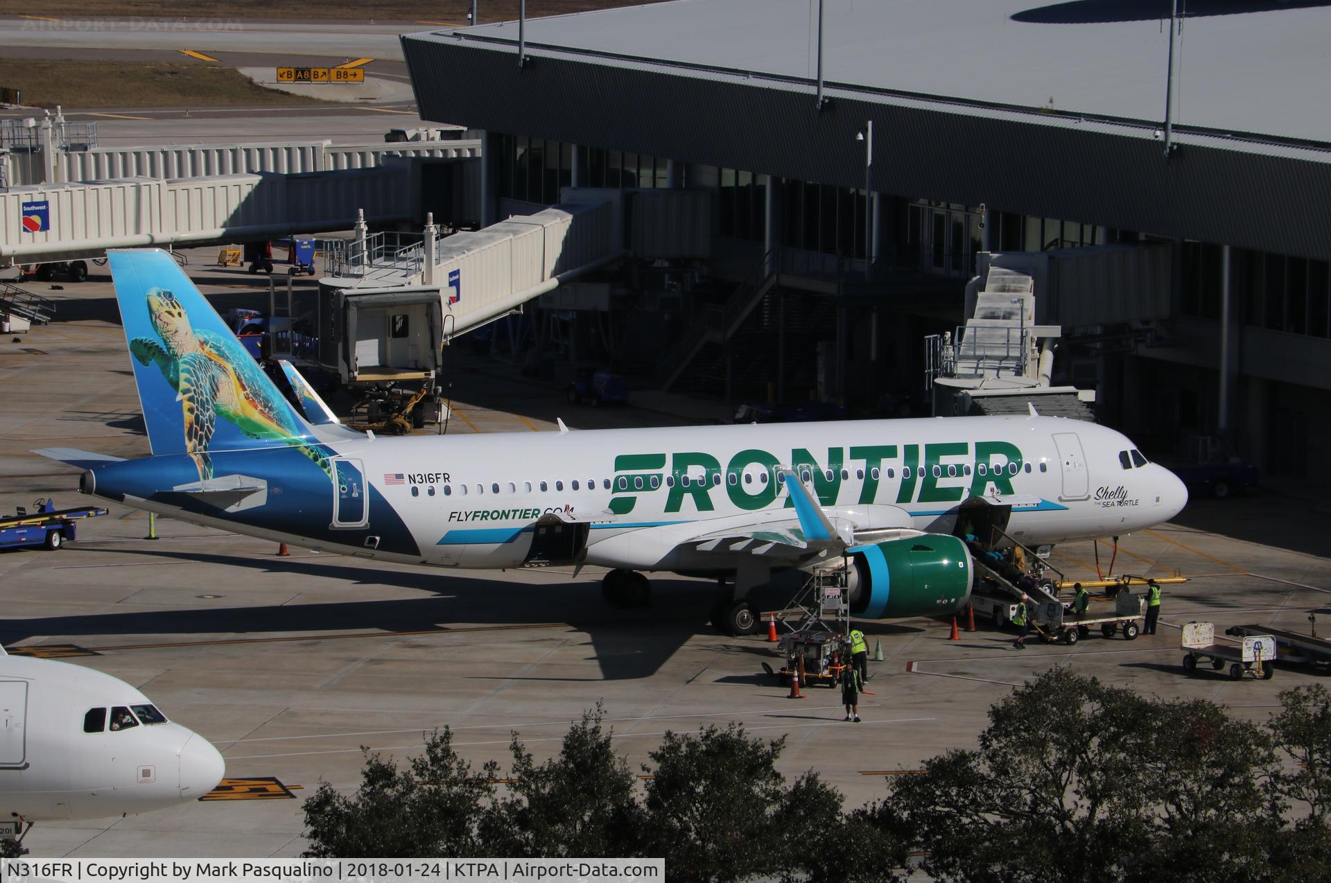 N316FR, 2017 Airbus A320-251N C/N 7824, Airbus A320