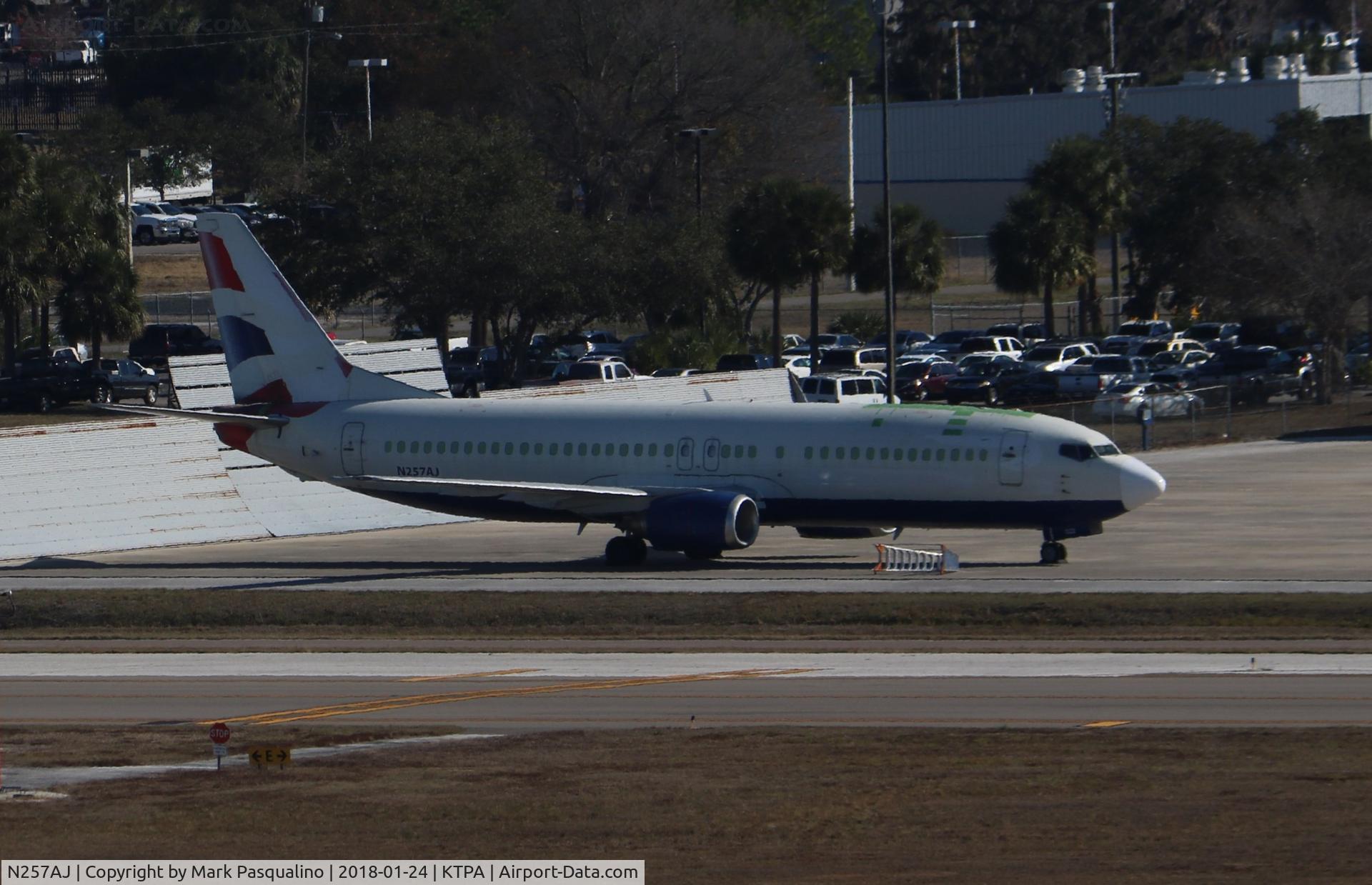 N257AJ, 1993 Boeing 737-436 C/N 25857, Boeing 737-400