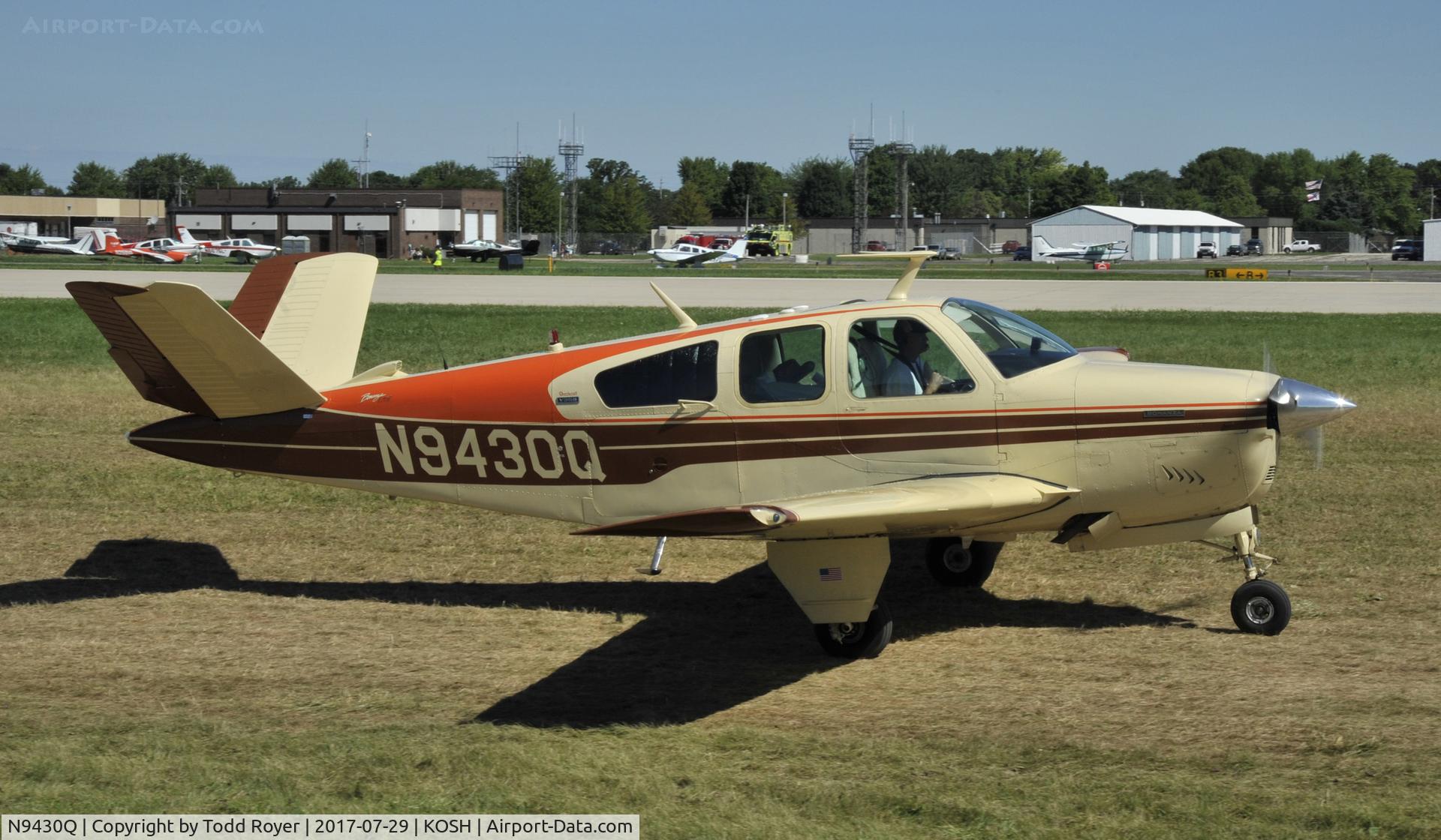 N9430Q, 1972 Beech V35B Bonanza C/N D-9316, Airventure 2017