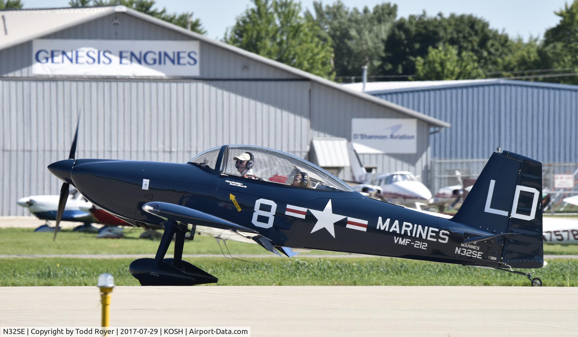 N32SE, 2012 Vans RV-8 C/N 82960, Airventure 2017