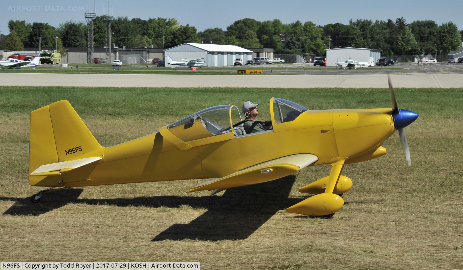 N96FS, 2008 Vans RV-6 C/N 21585, Airventure 2017