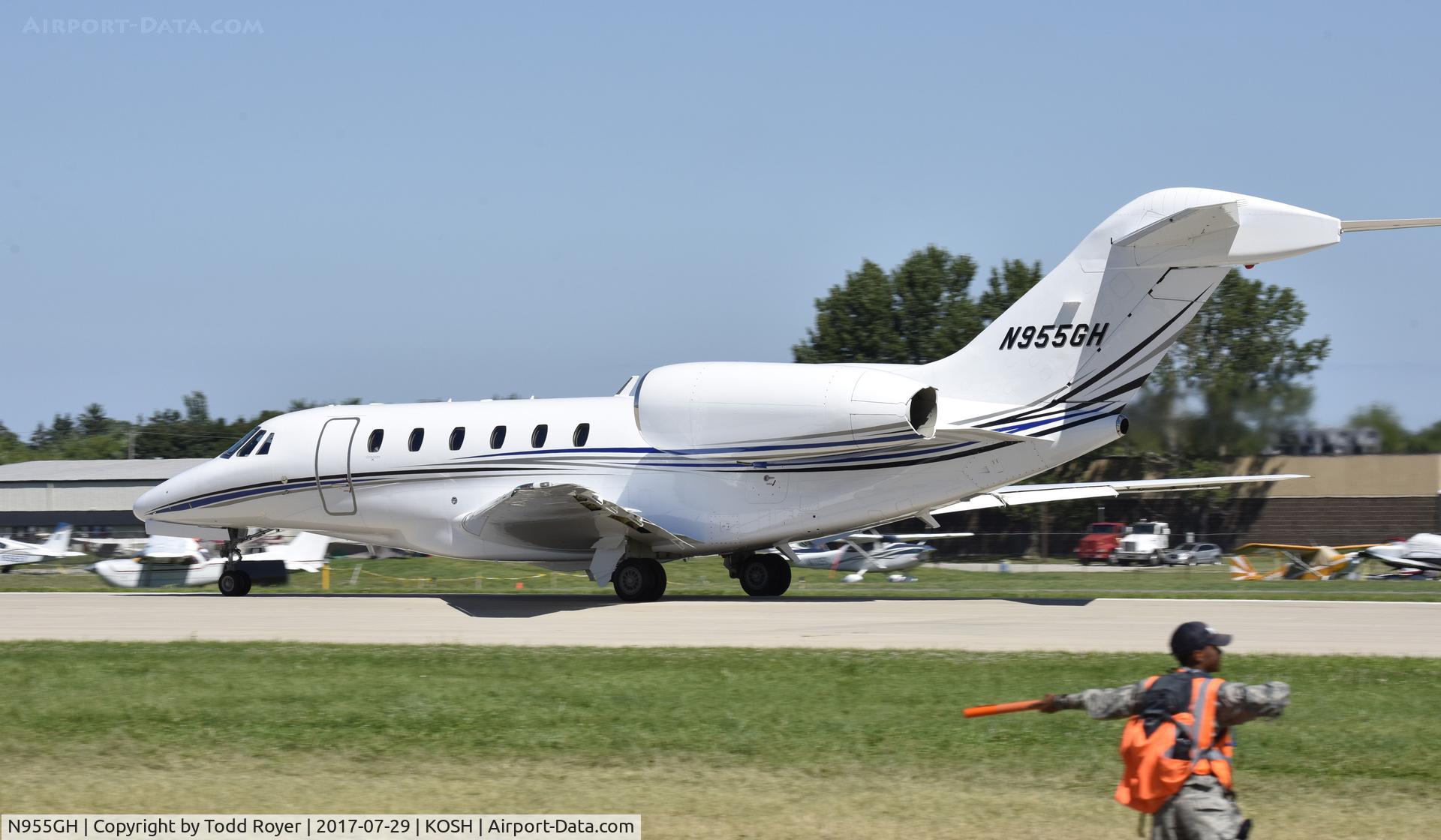 N955GH, 2000 Cessna 750 Citation X Citation X C/N 750-0106, Airventure 2017