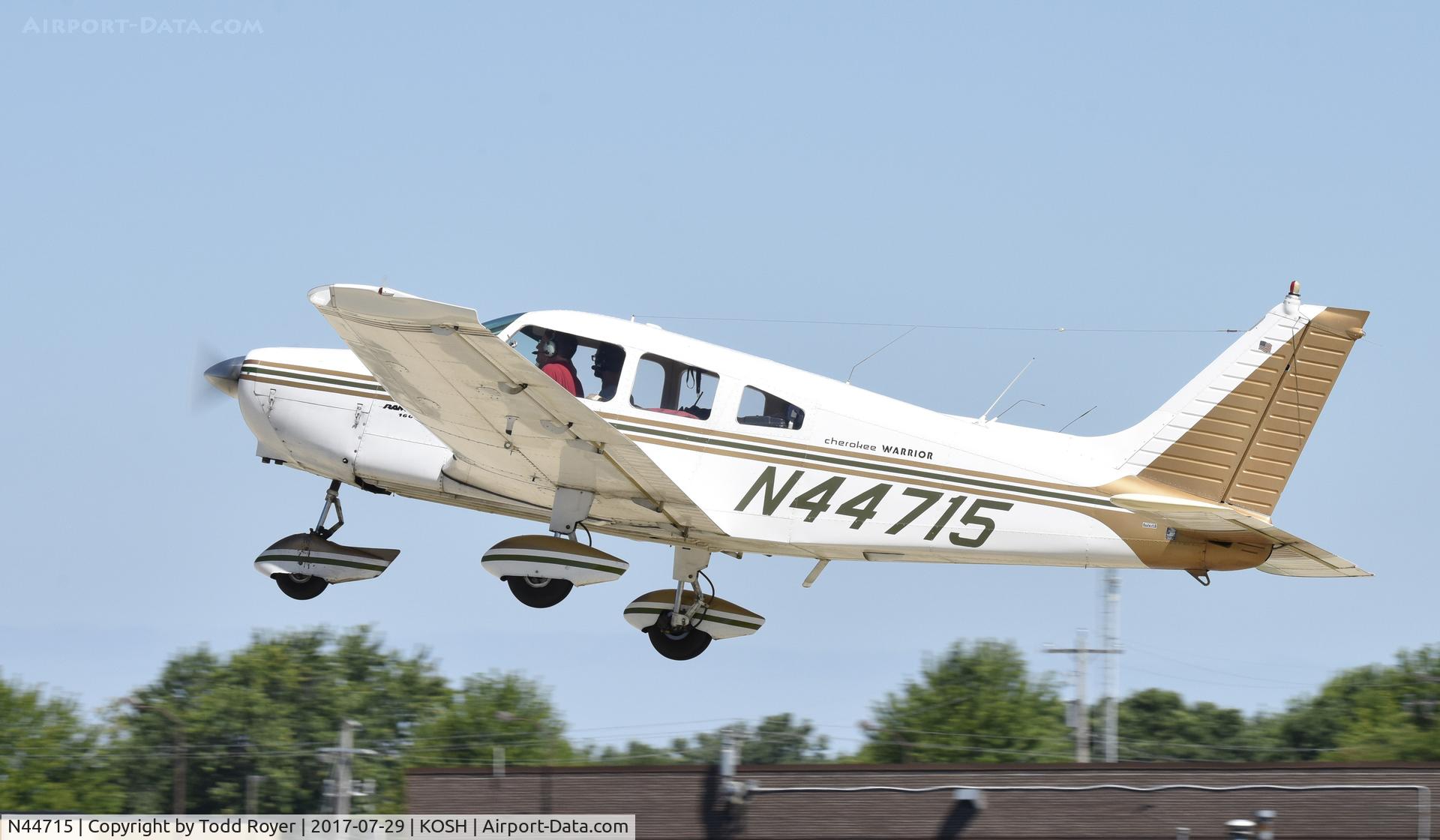 N44715, 1974 Piper PA-28-151 C/N 28-7515014, Airventure 2017