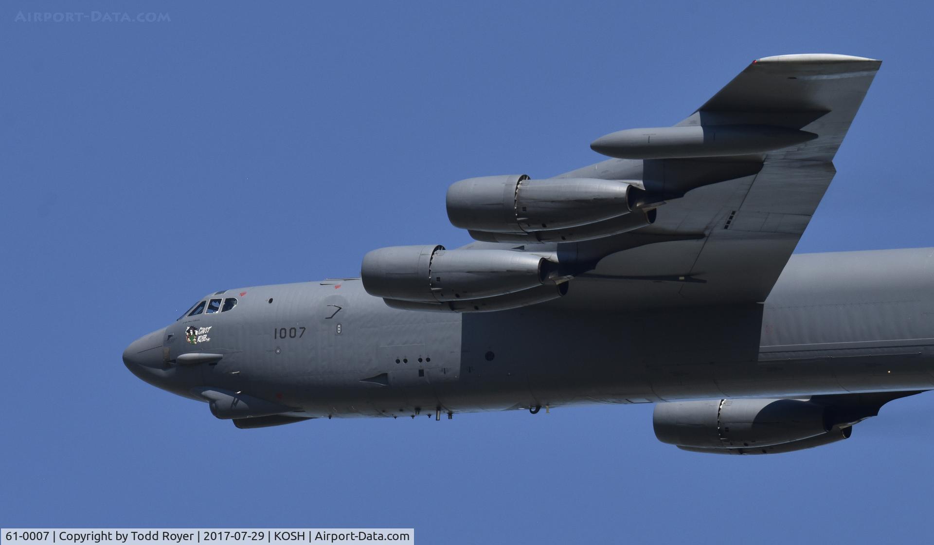 61-0007, 1961 Boeing B-52H Stratofortress C/N 464434, Airventure 2017