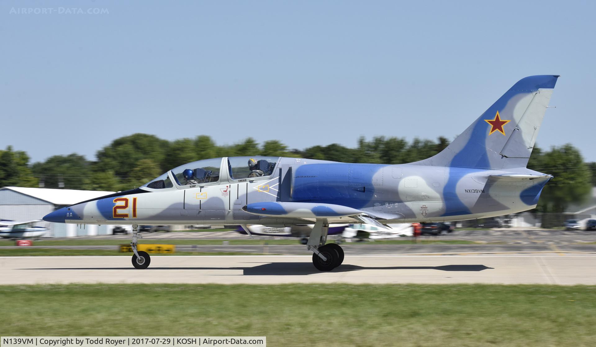 N139VM, 1980 Aero L-39C Albatros Albatros C/N 31634, Airventure 2017