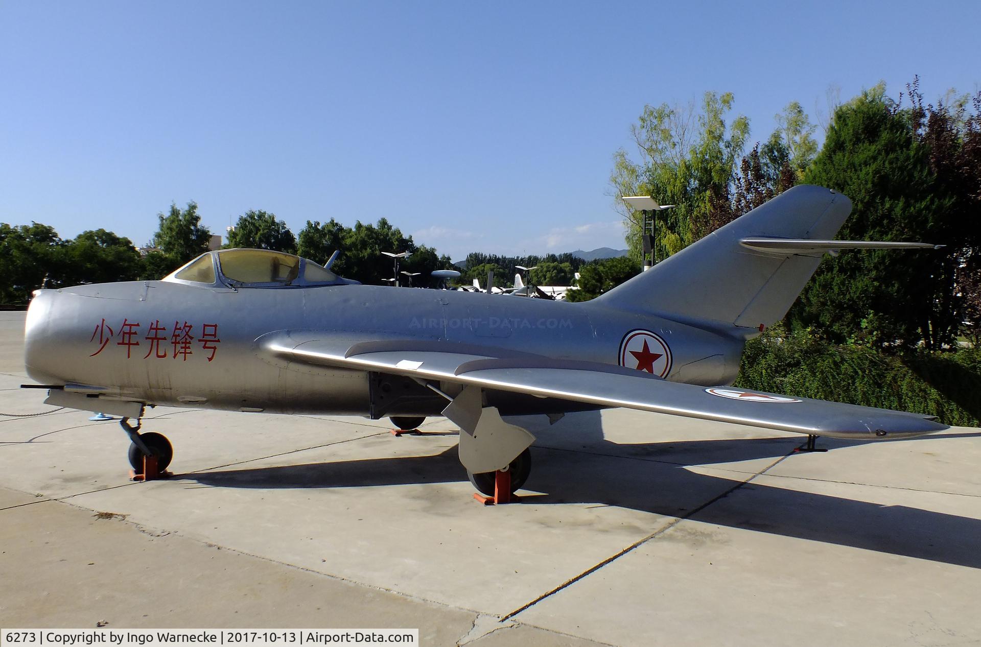 6273, Mikoyan-Gurevich MiG-15 C/N Not found 6273, Mikoyan i Gurevich MiG-15bis FAGOT-B at the China Aviation Museum Datangshan