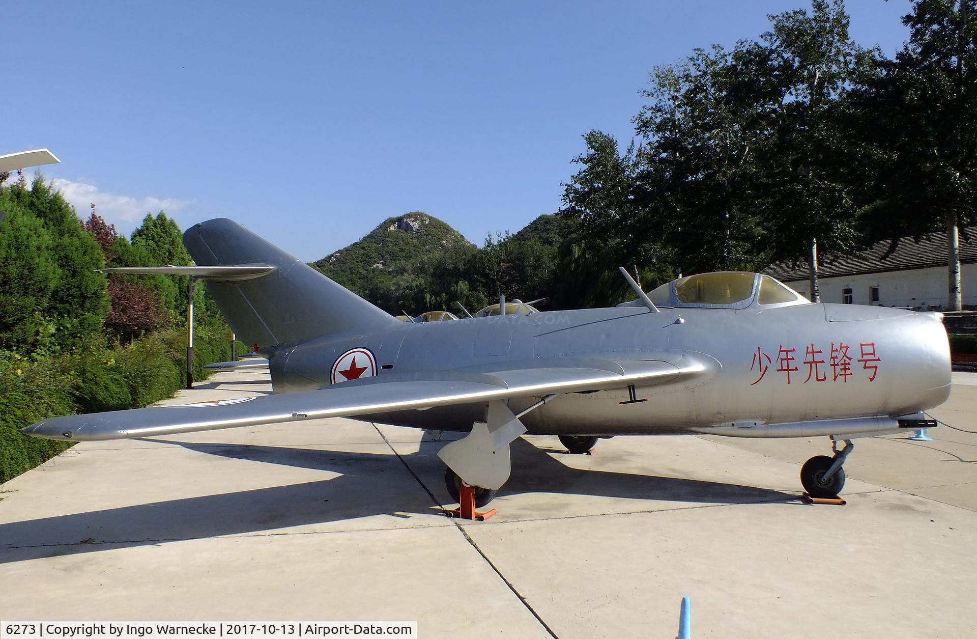 6273, Mikoyan-Gurevich MiG-15 C/N Not found 6273, Mikoyan i Gurevich MiG-15bis FAGOT-B at the China Aviation Museum Datangshan