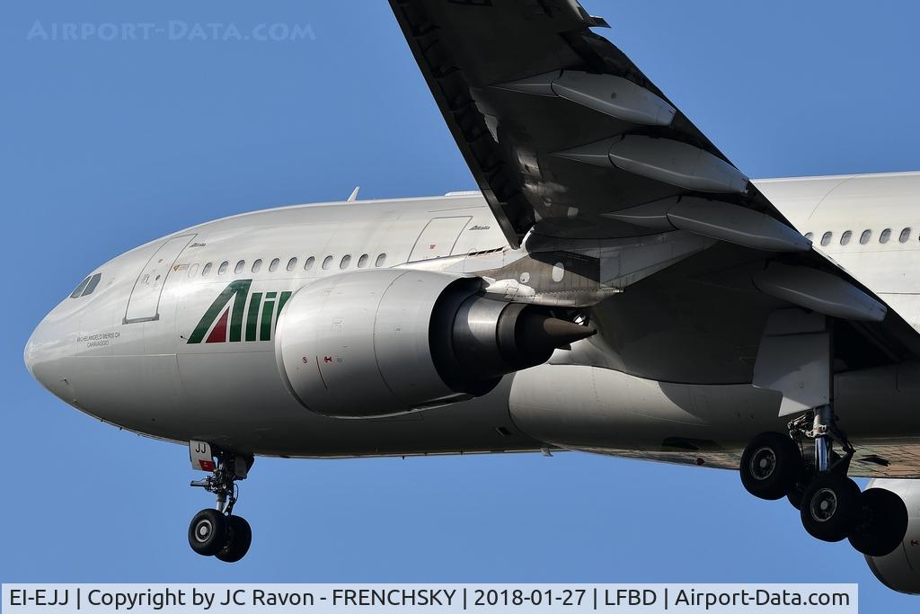 EI-EJJ, 2011 Airbus A330-202 C/N 1225, from Milan, Michelangelo Merisi Da Caravaggio landing runway 23