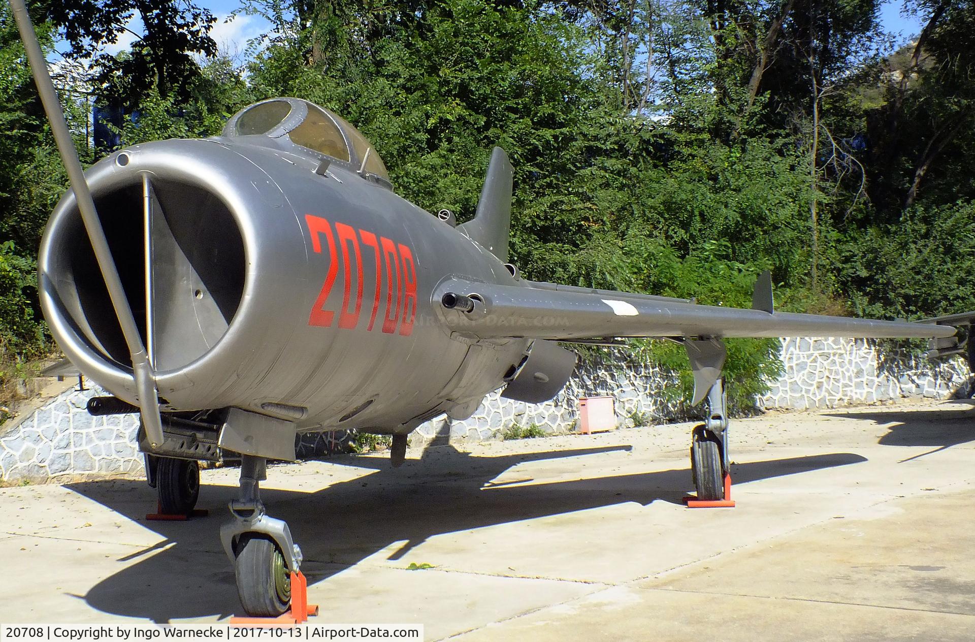 20708, Shenyang J-6 C/N 5614, Shenyang J-6 (chinese version of the MiG-19 FARMER) at the China Aviation Museum Datangshan