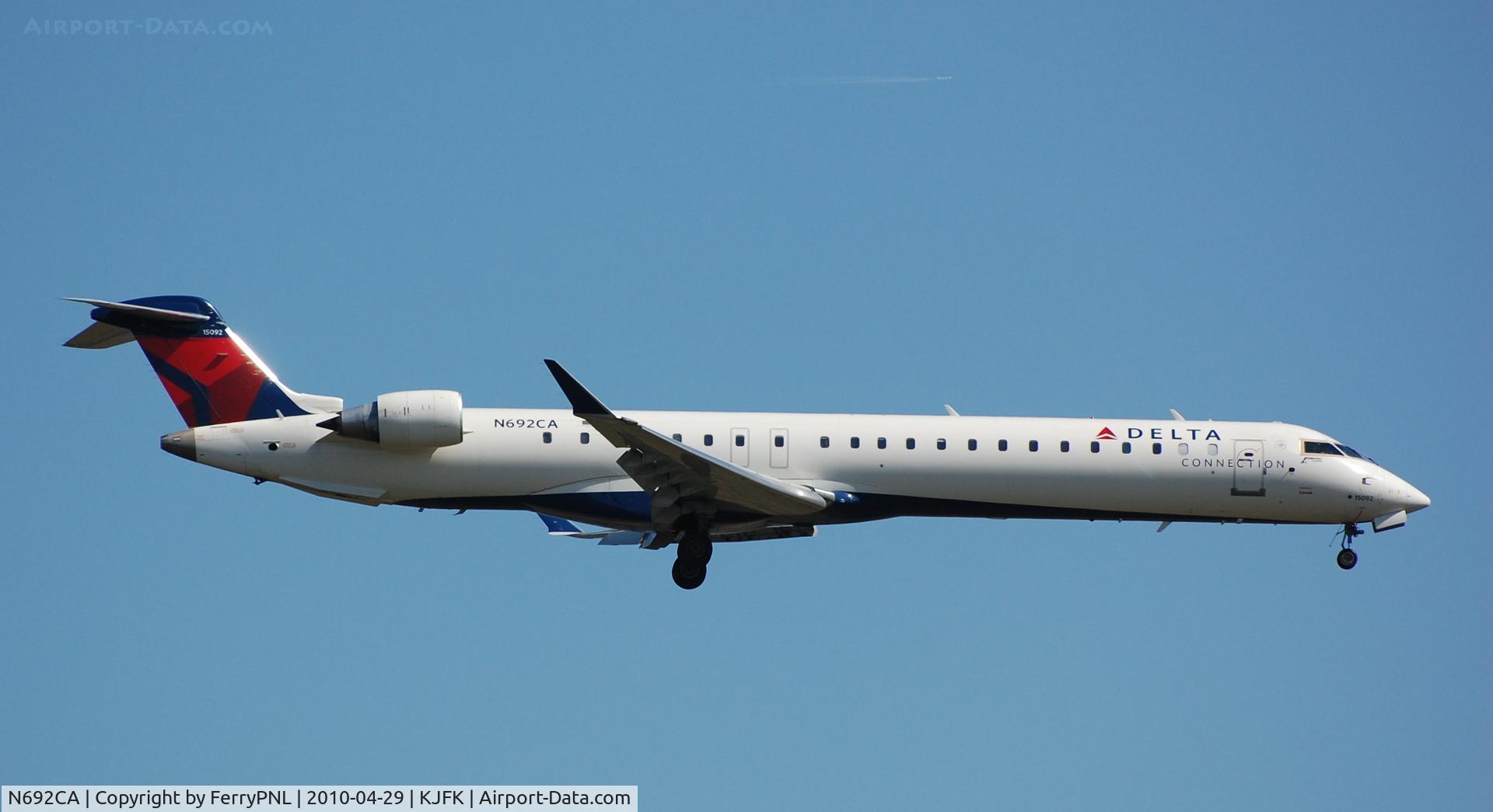 N692CA, 2006 Bombardier CRJ-900ER (CL-600-2D24) C/N 15092, Arrival of Delta Connection CL900