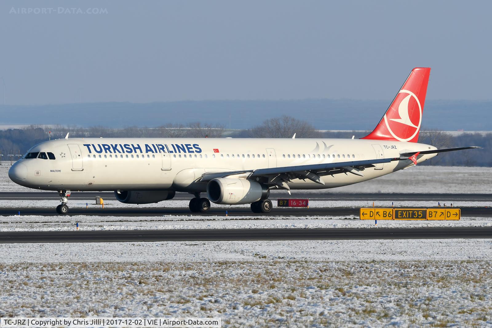 TC-JRZ, 2012 Airbus A321-231 C/N 5118, Turkish Airlines