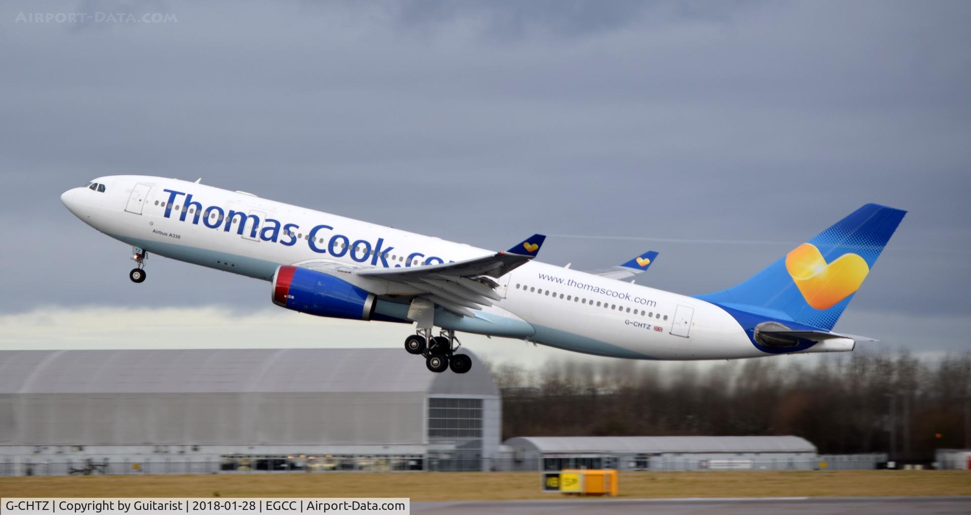 G-CHTZ, 2001 Airbus A330-243 C/N 398, At Manchester